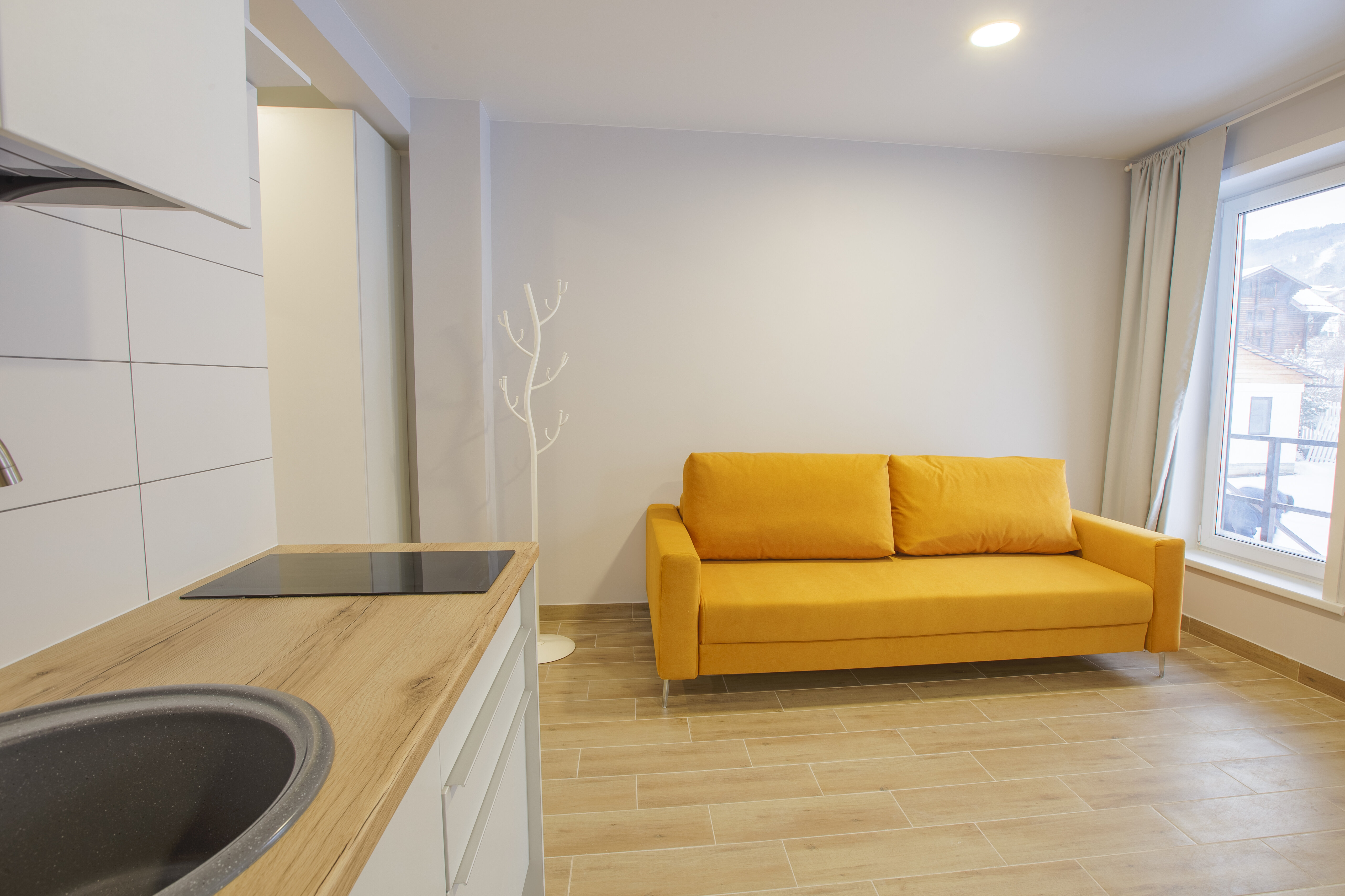 Четырехместный номер с видом на горы