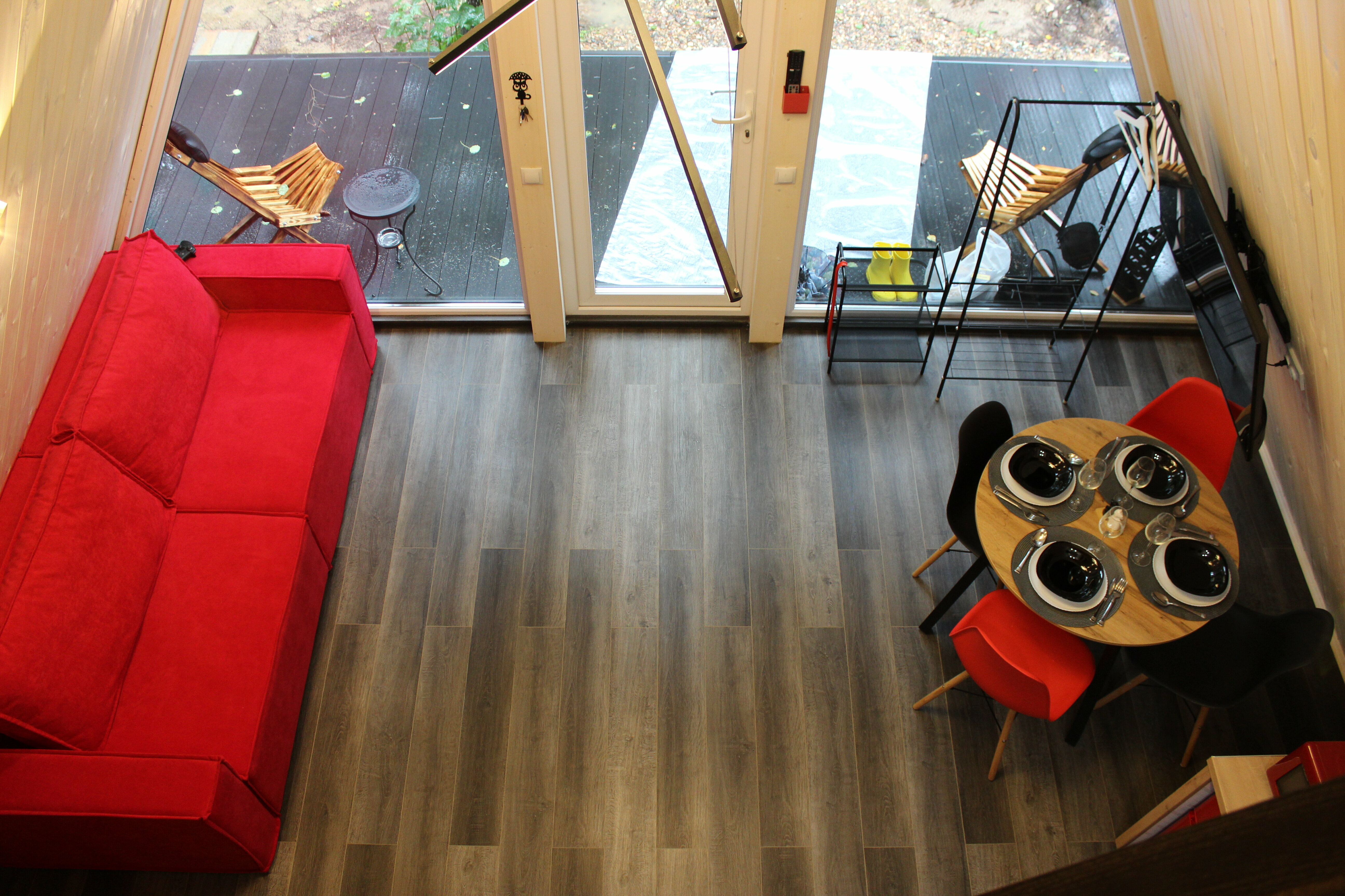 Семейный номер с террасой