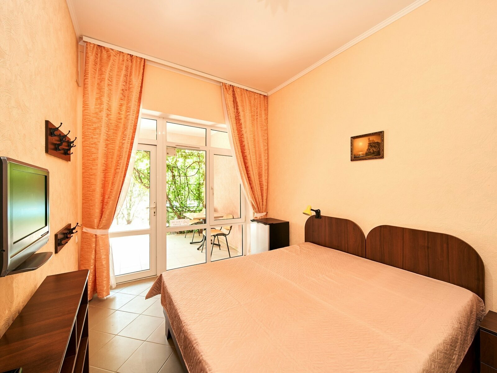 Двухместный номер с 1 кроватью или 2 отдельными кроватями и террасой