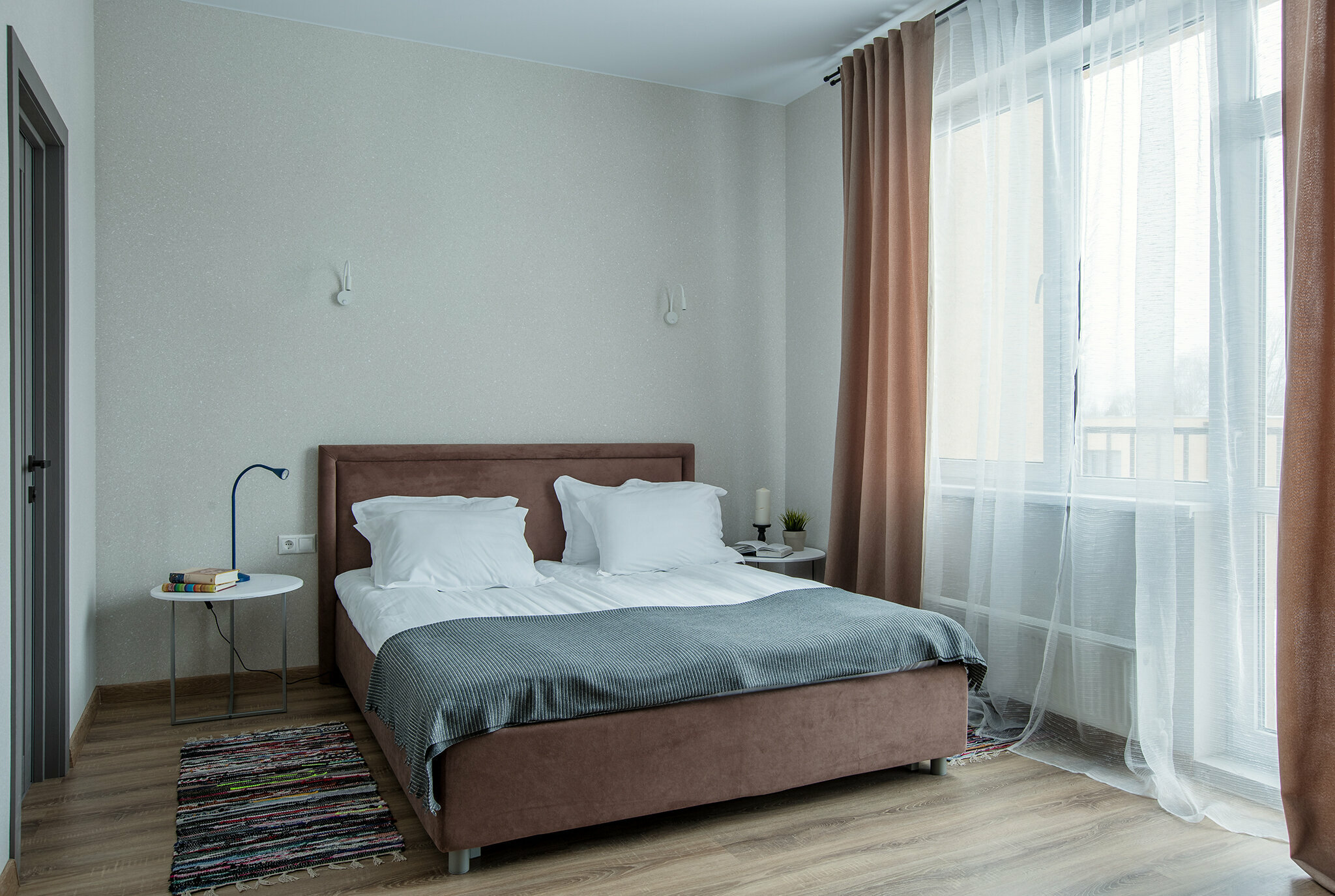 Таунхаус с балконом и уютной террасой