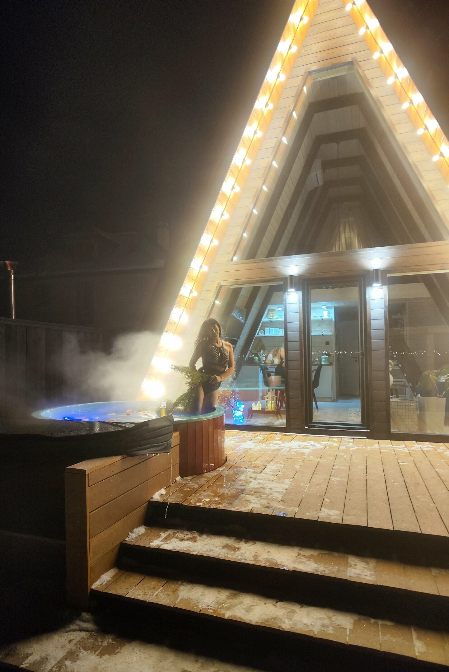 Двухуровневый четырехместный номер