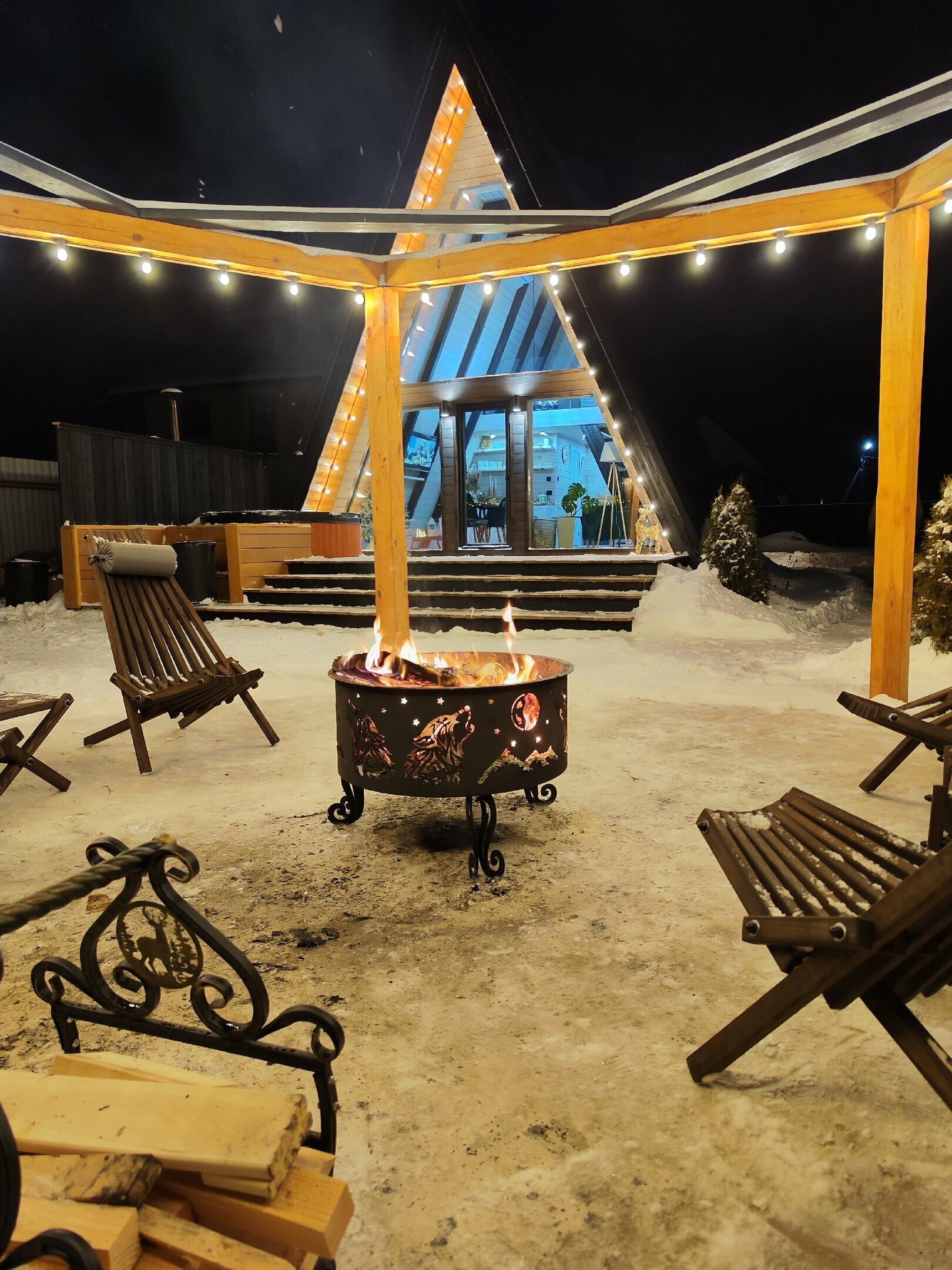 Двухуровневый четырехместный номер