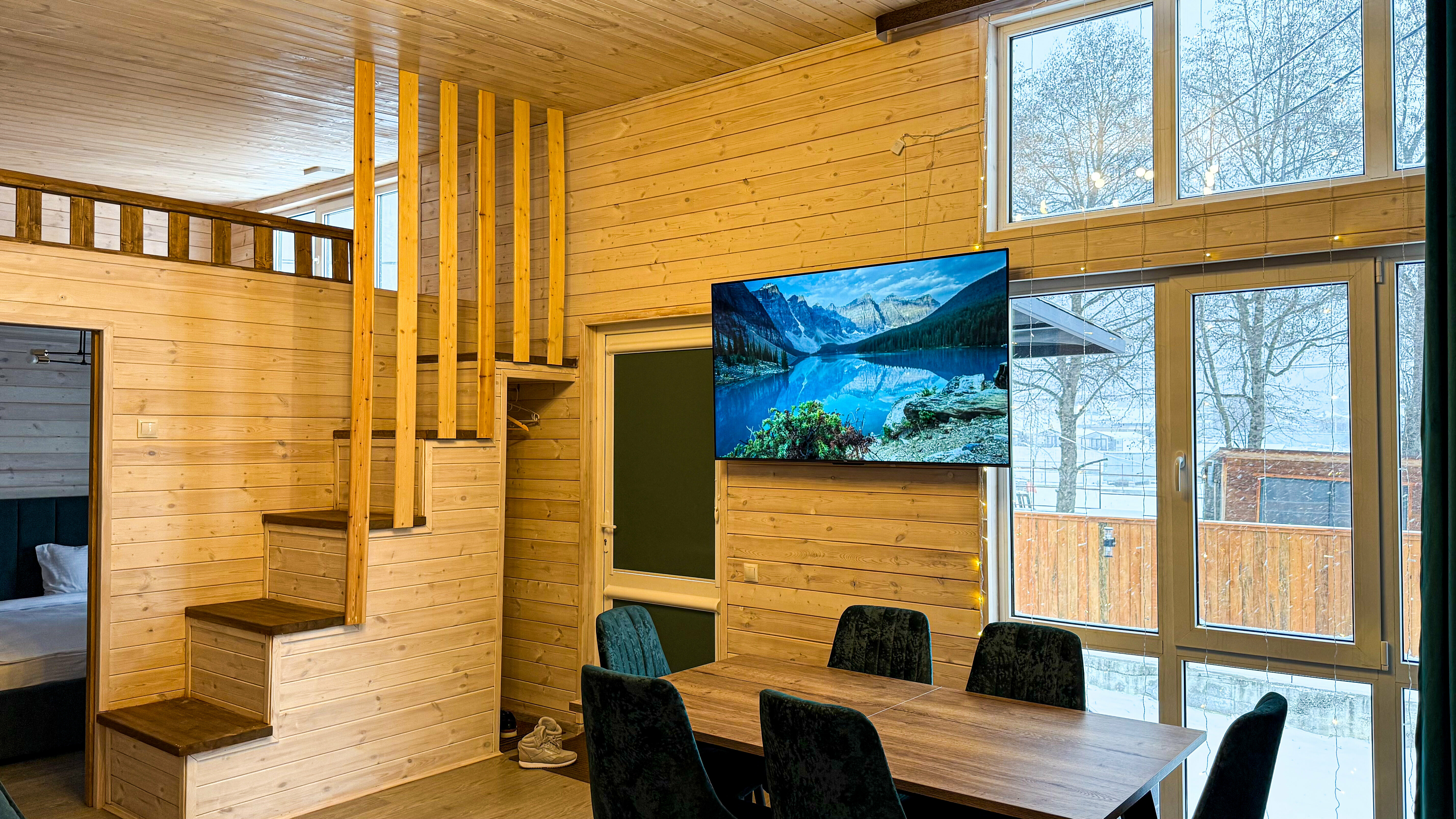 Дом с видом на горы