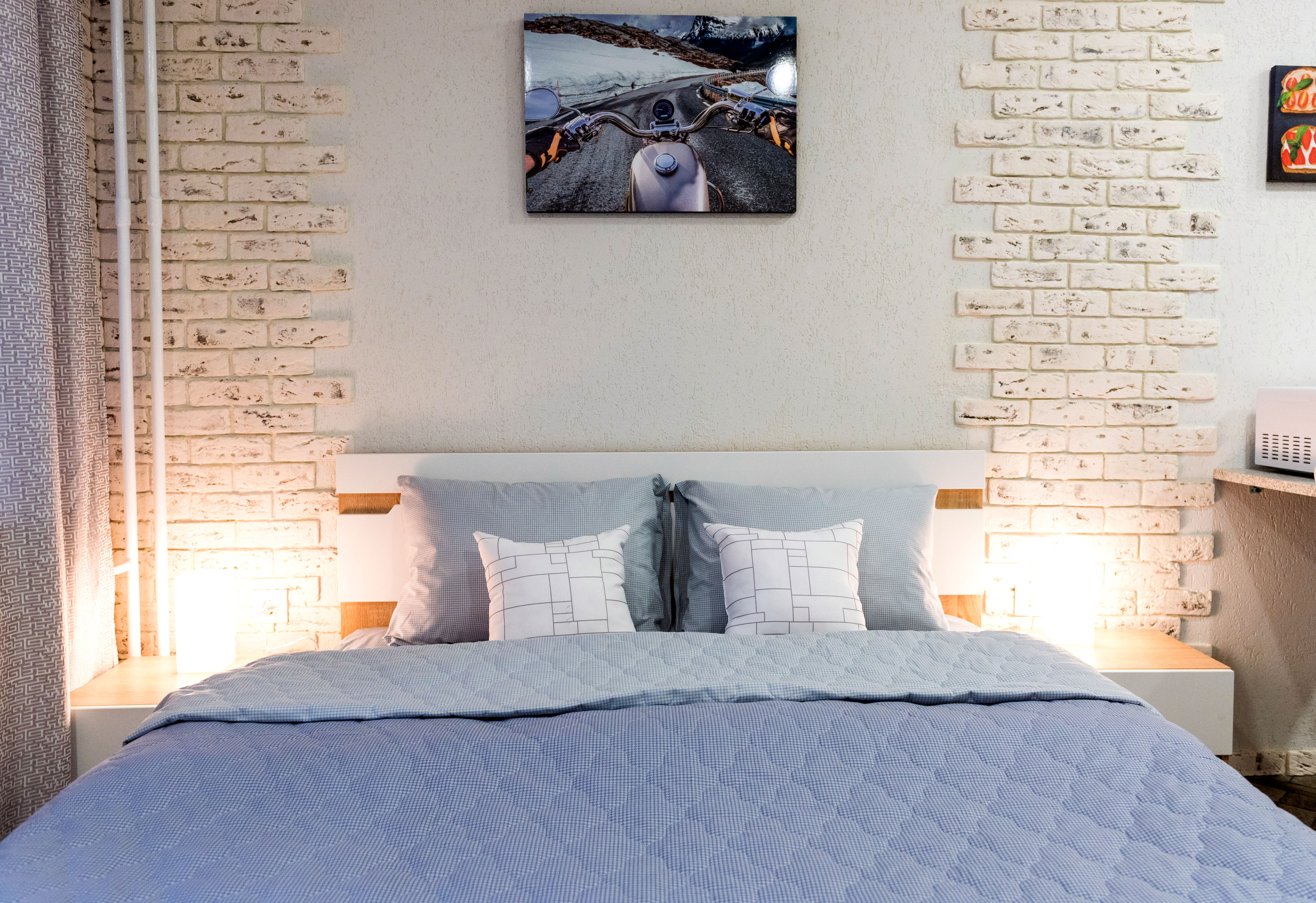 Двухместный номер с 1 кроватью и балконом