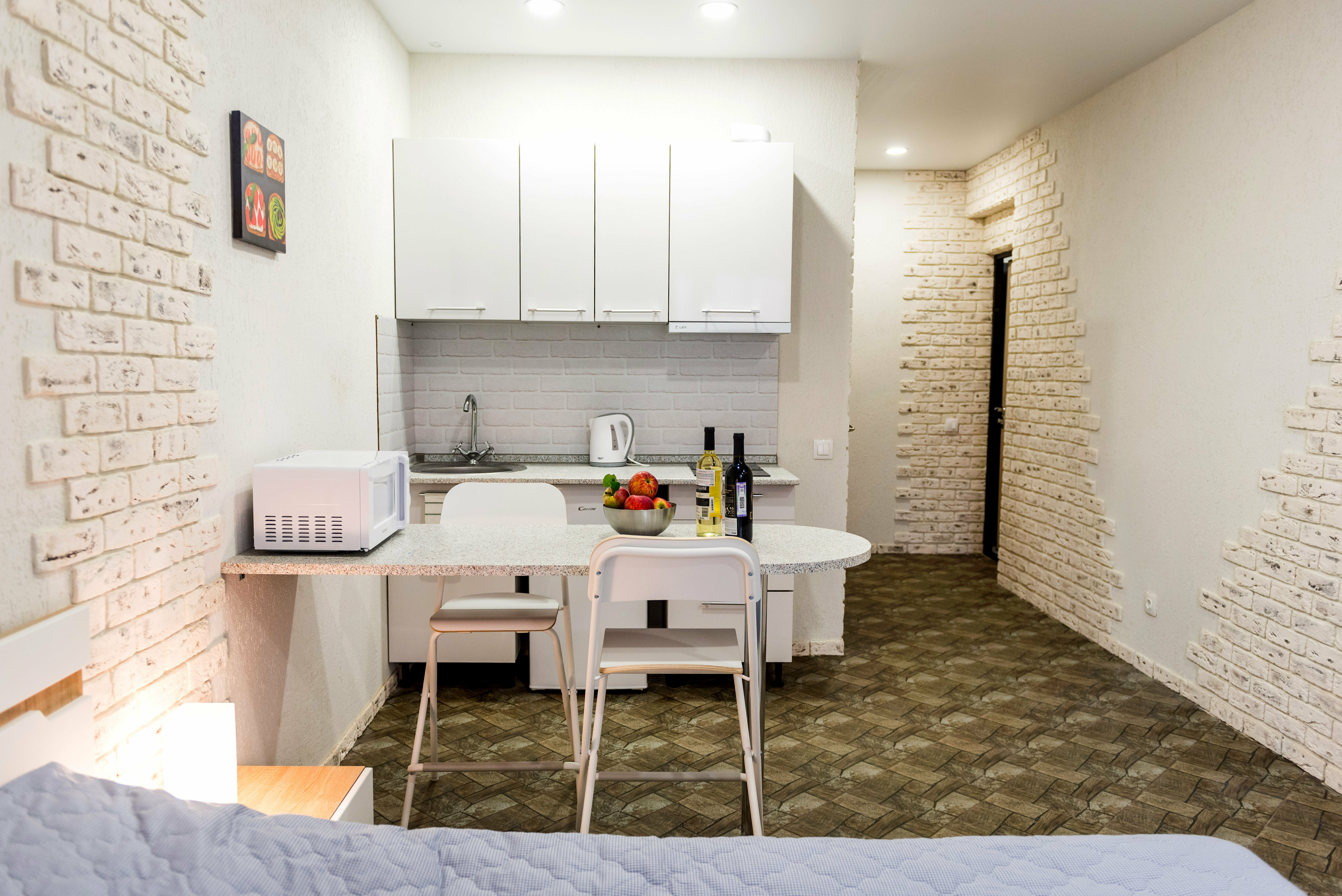 Двухместный номер с 1 кроватью и балконом