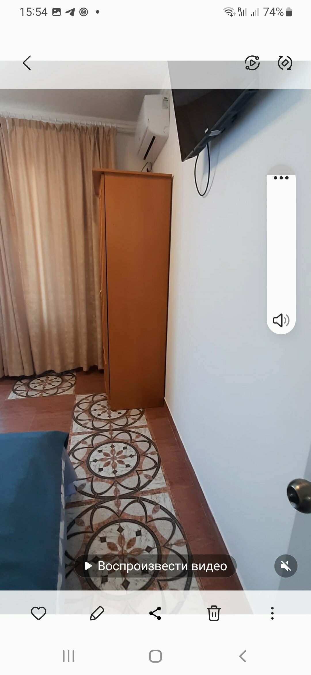 Двухместный номер с 2 отдельными кроватями, вид на город