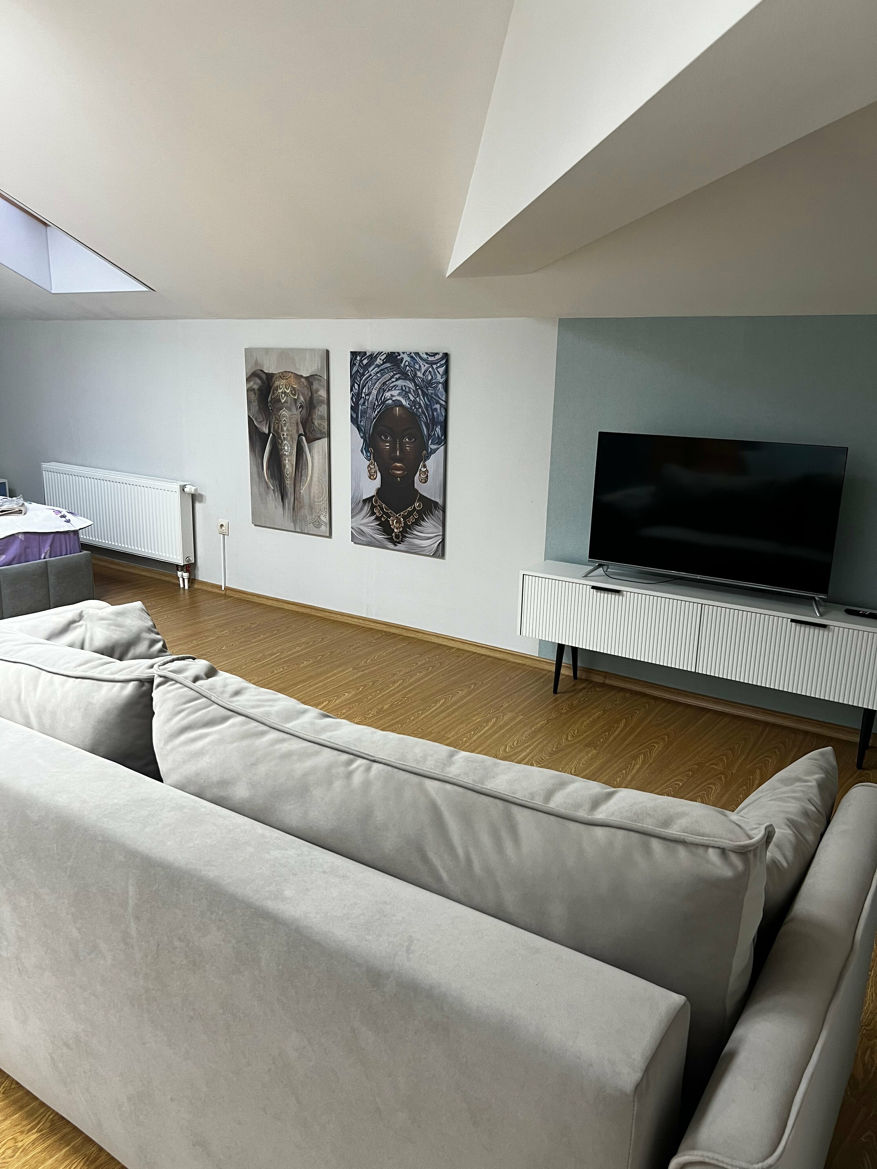 Трехместный номер «Комфорт» с душем