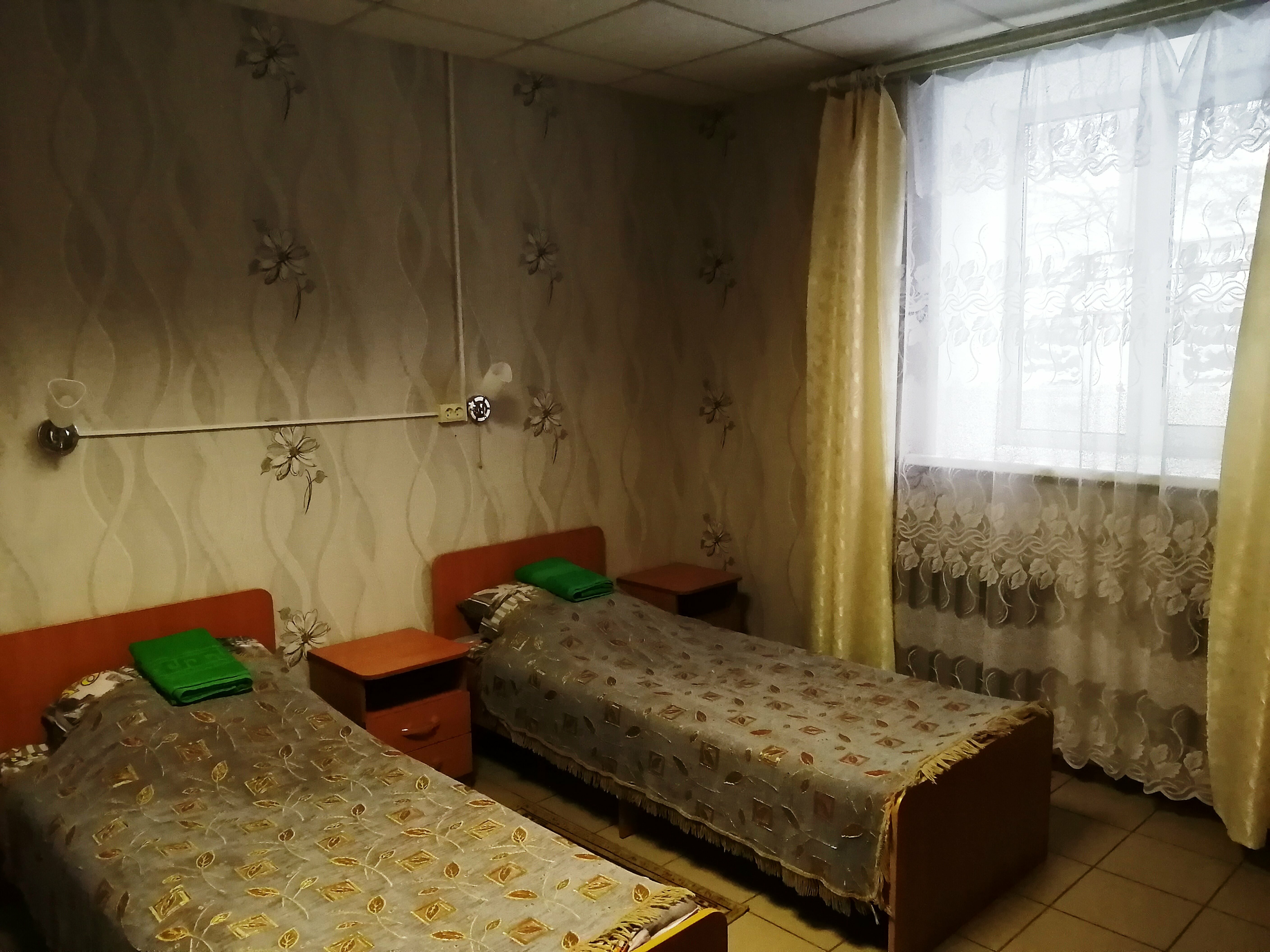 Бюджетный двухместный номер с 2 отдельными кроватями
