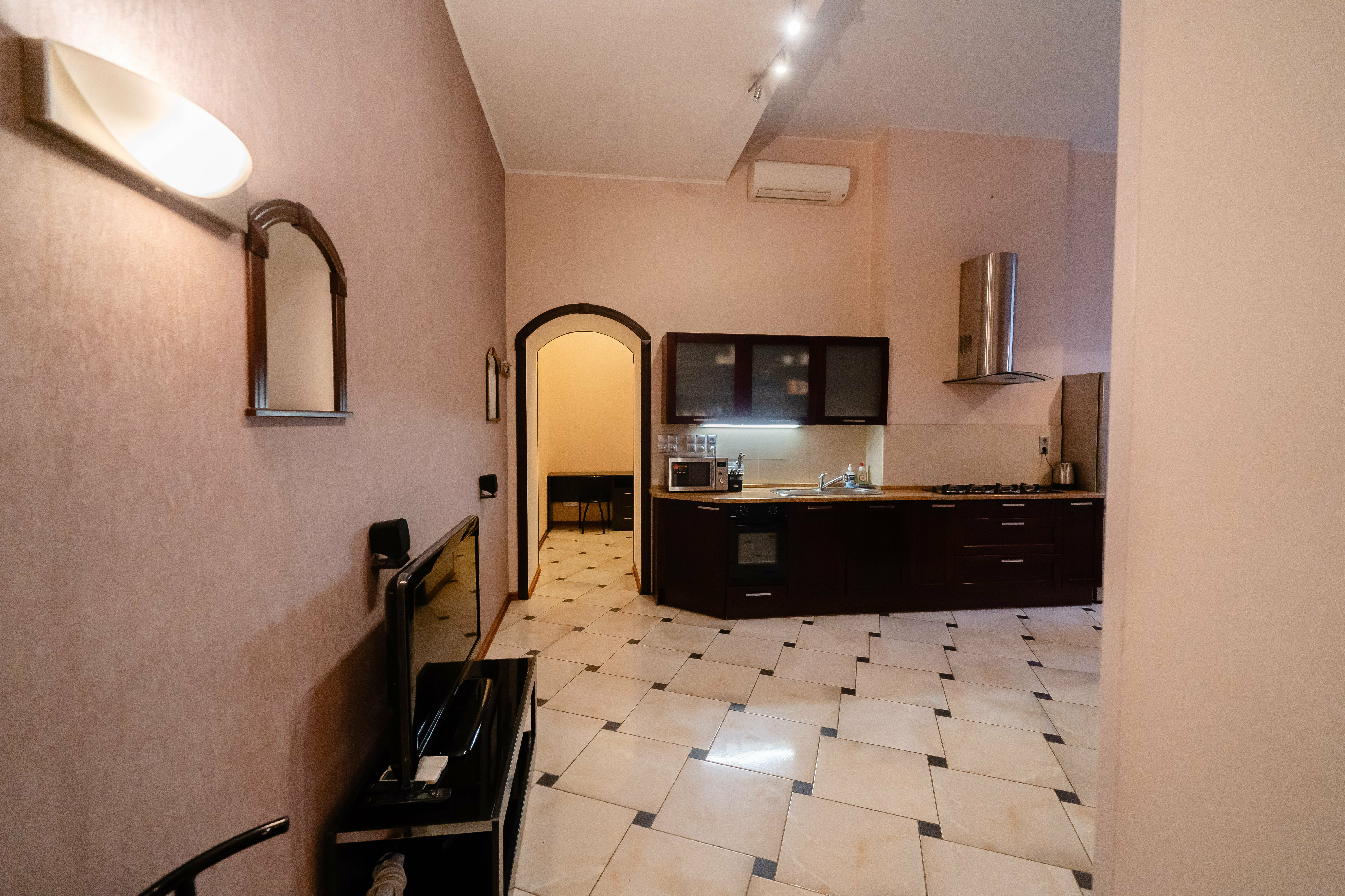 Трехкомнатные апартаменты с джакузи 