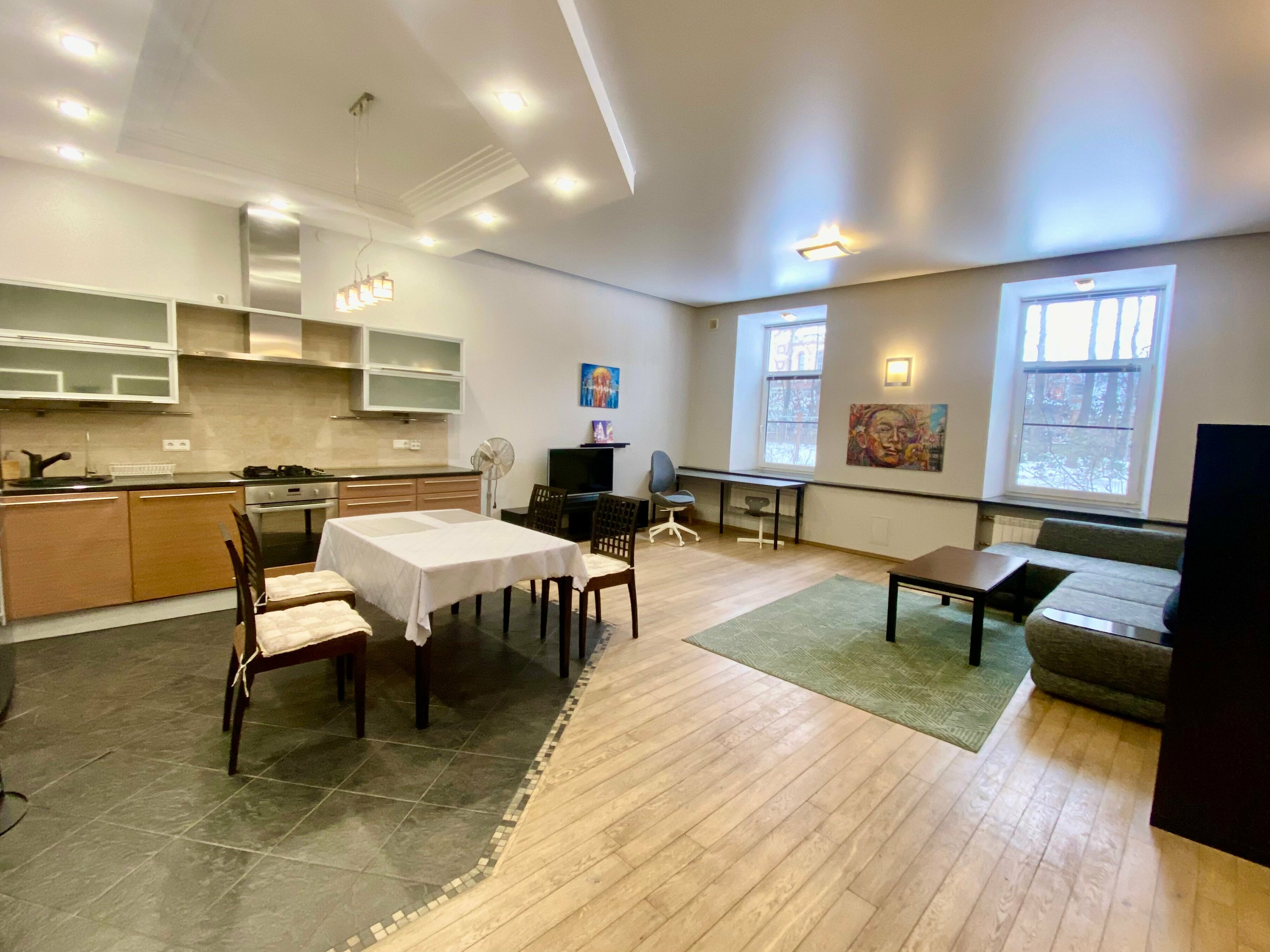 Апартаменты с видом на сад