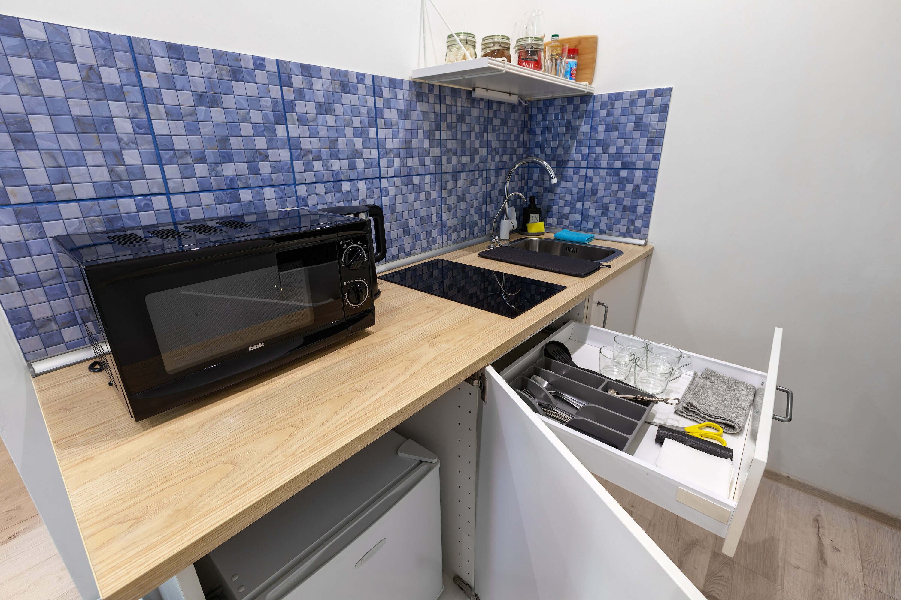 Двухместный номер-студия Делюкс с 1 кроватью