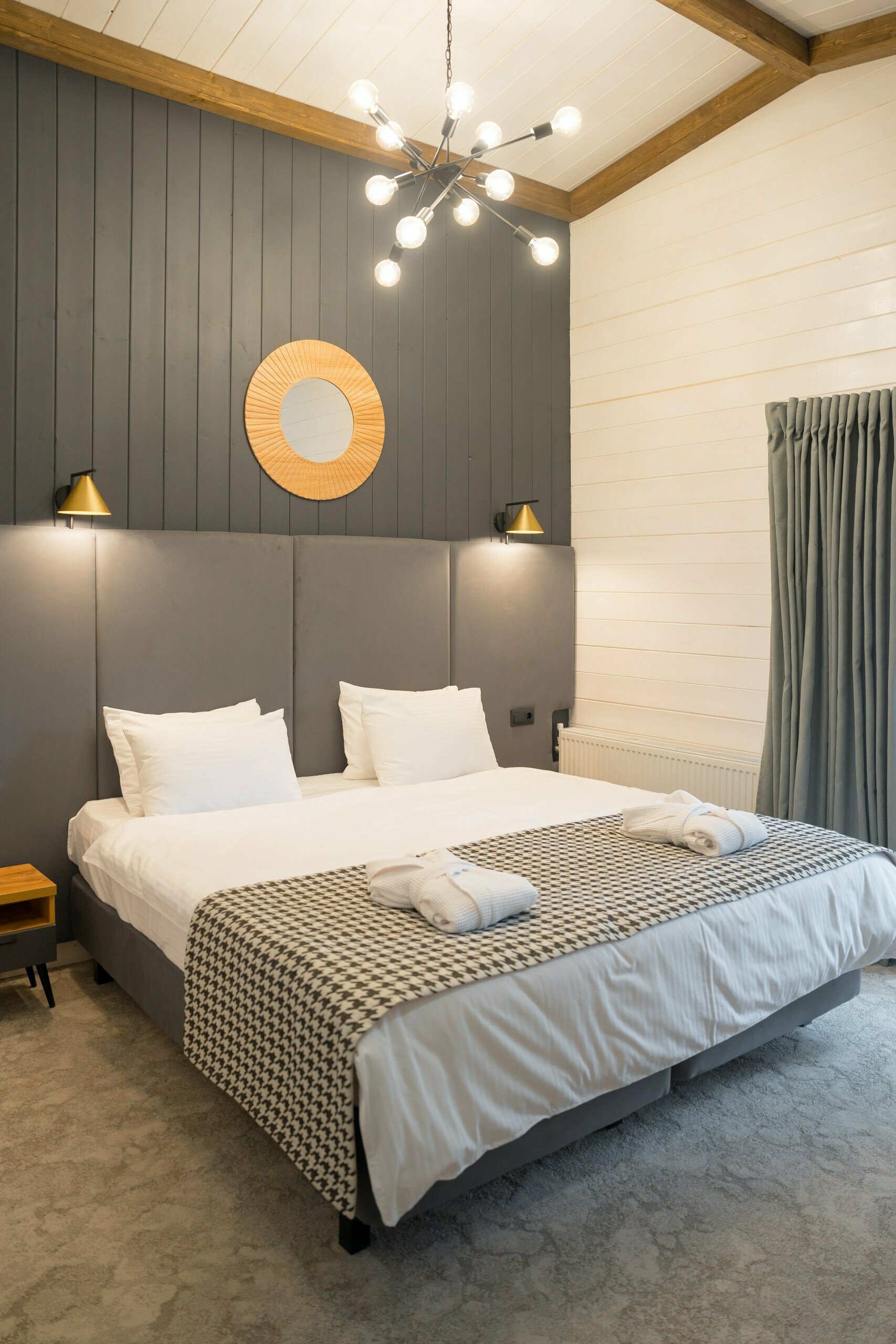 Двухместный номер с 1 кроватью и видом на горы