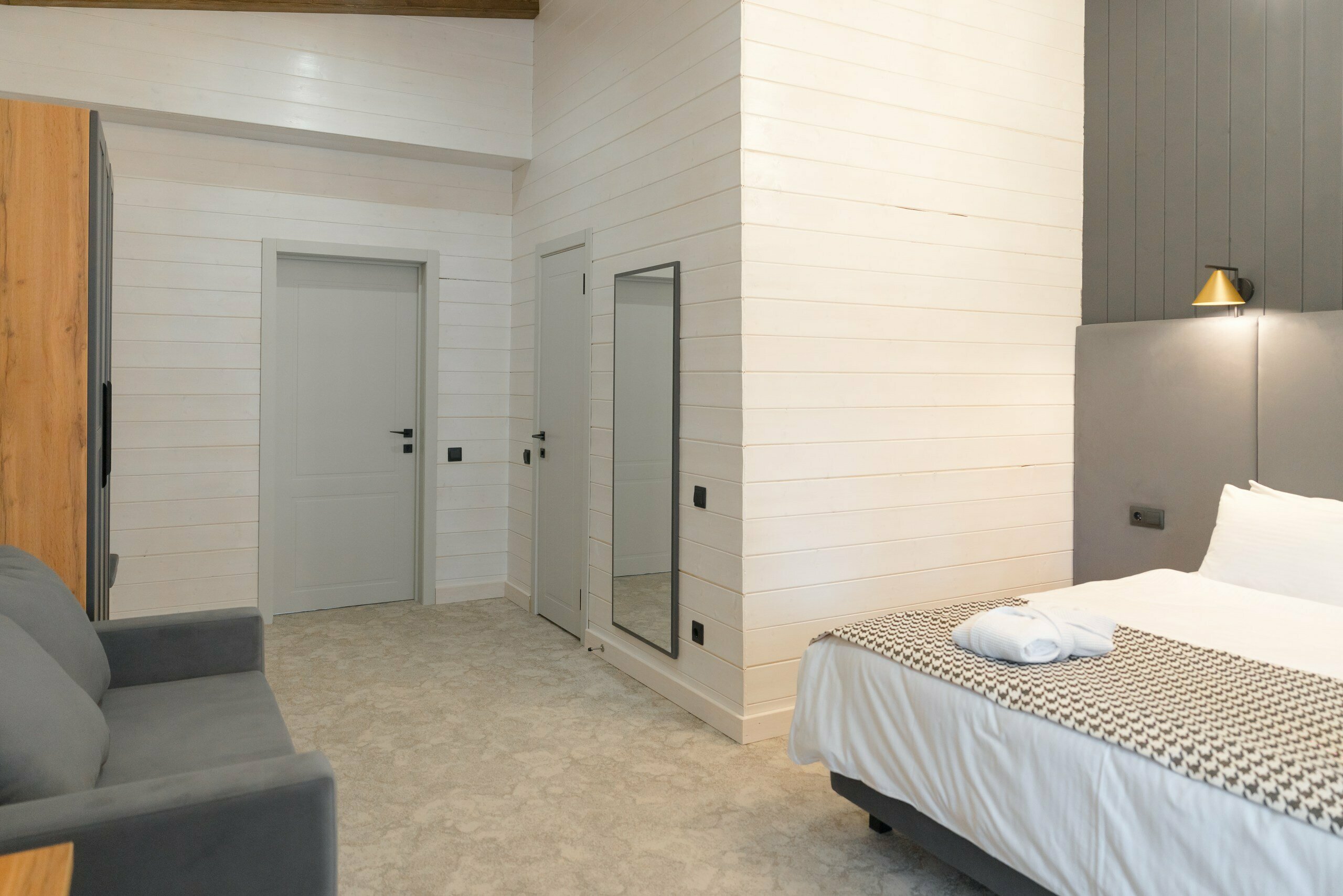 Двухместный номер с 1 кроватью и видом на горы