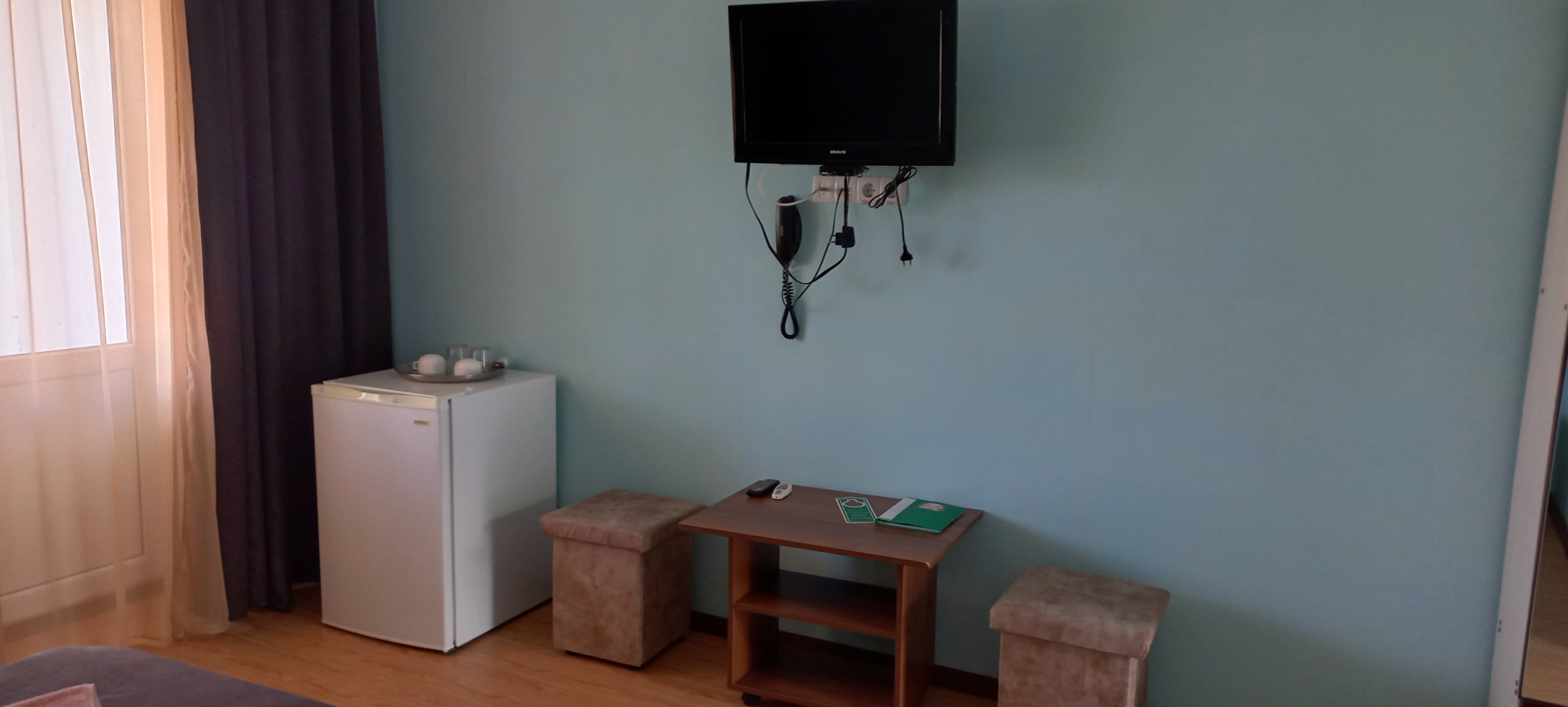 Двухместный номер с 1 кроватью или 2 отдельными кроватями и балконом