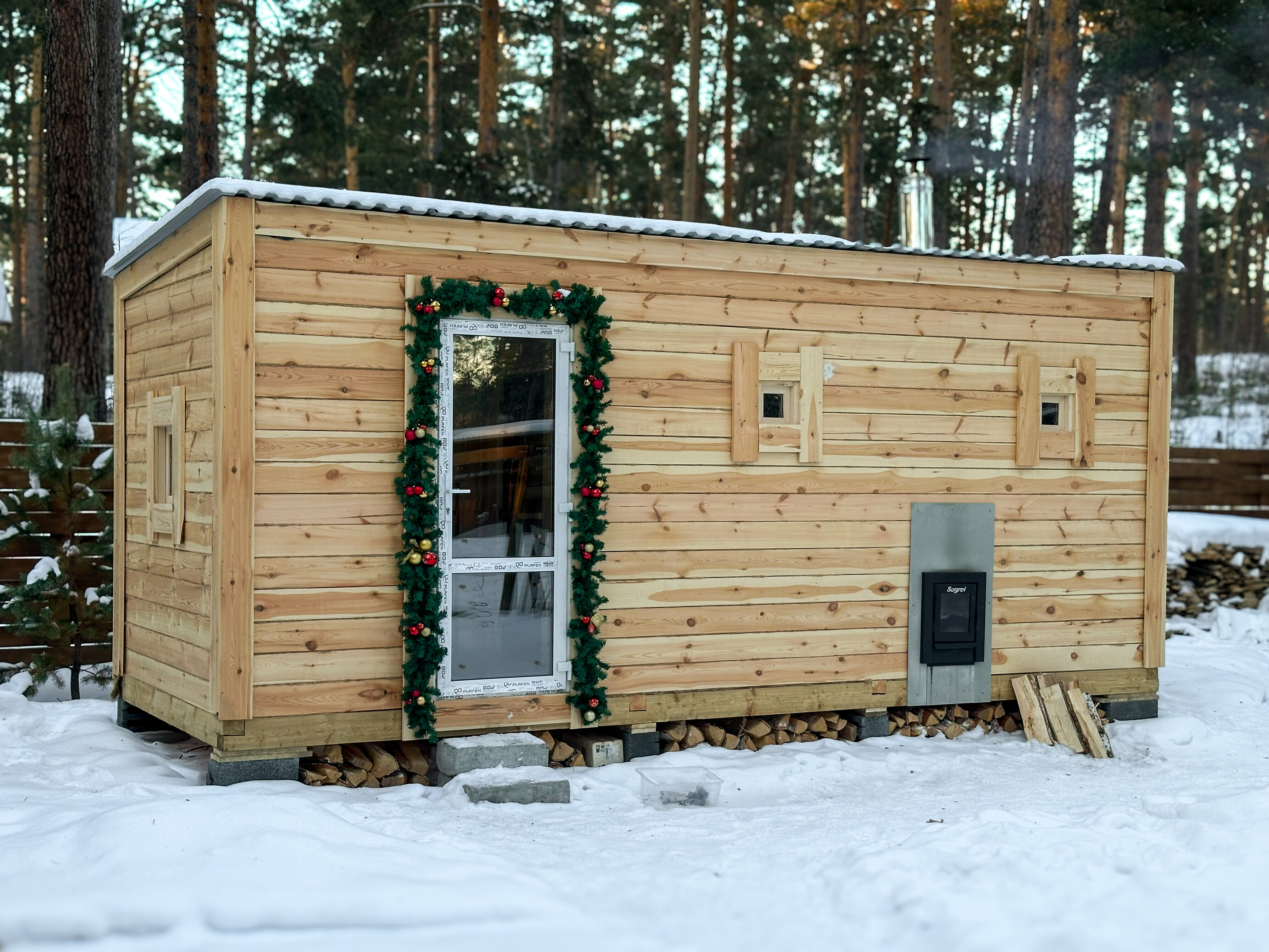 Дом с видом на лес