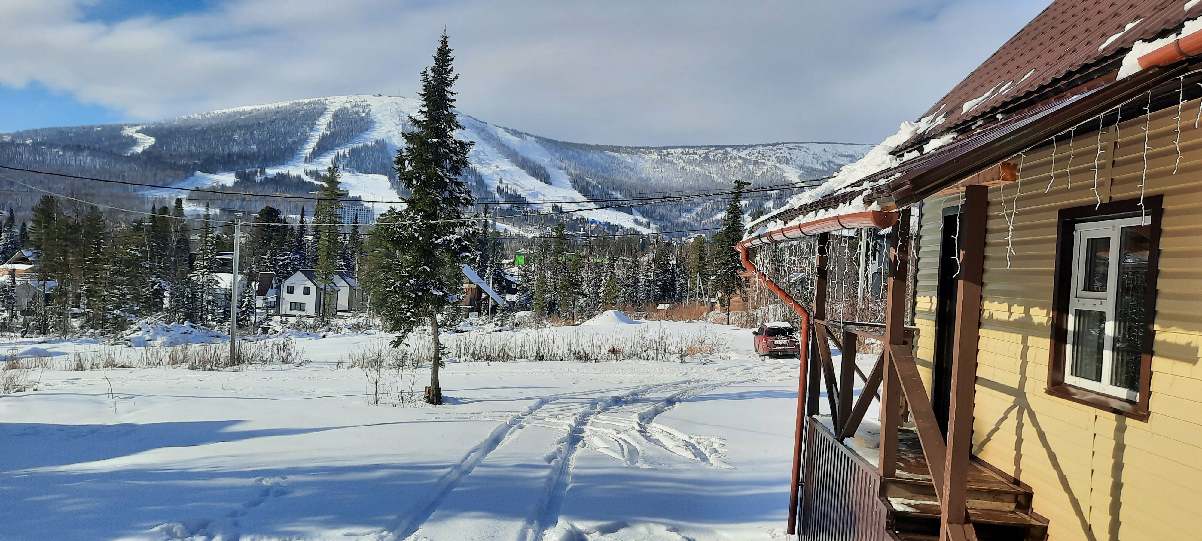 Дом с видом на горы