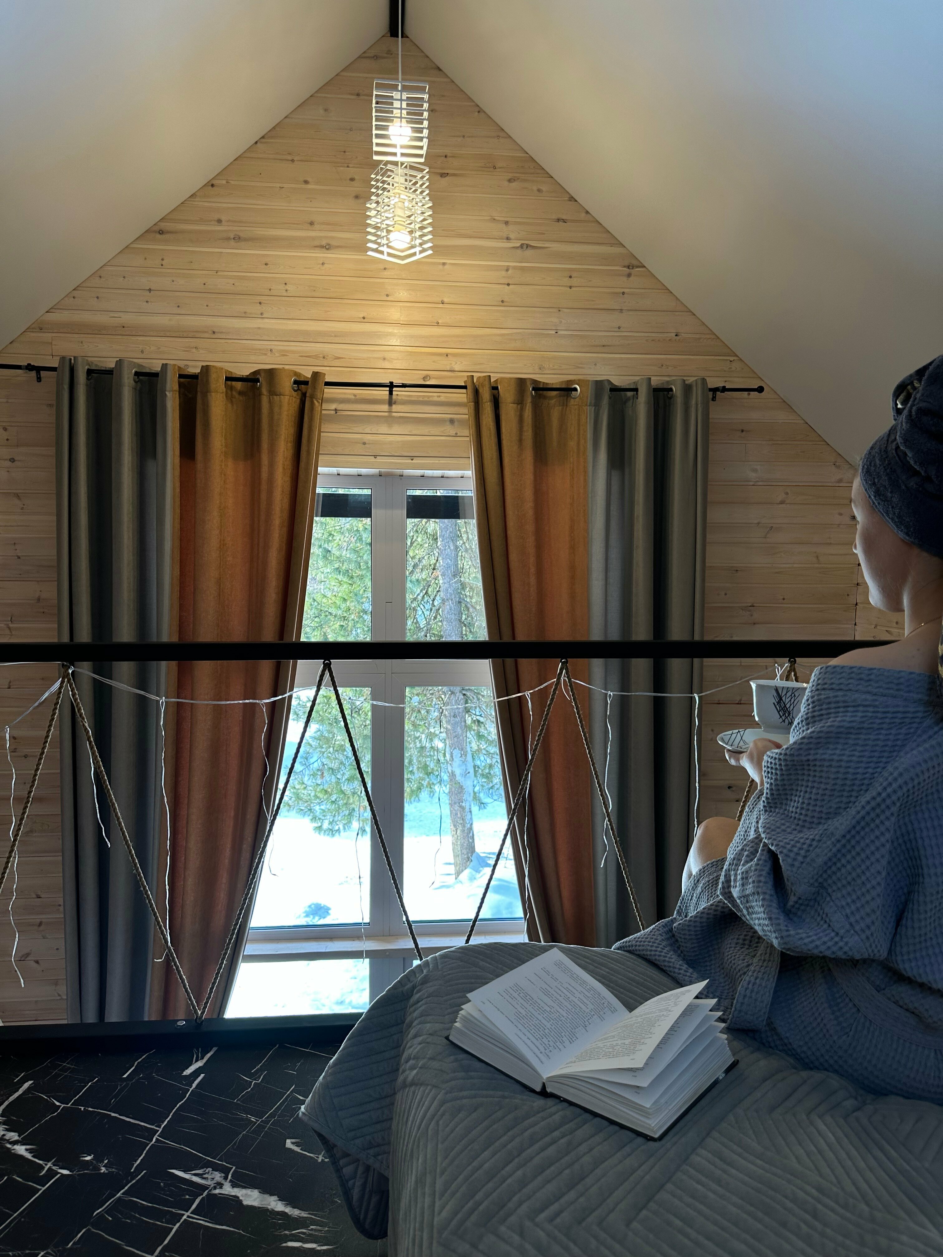 Коттедж с видом на горы