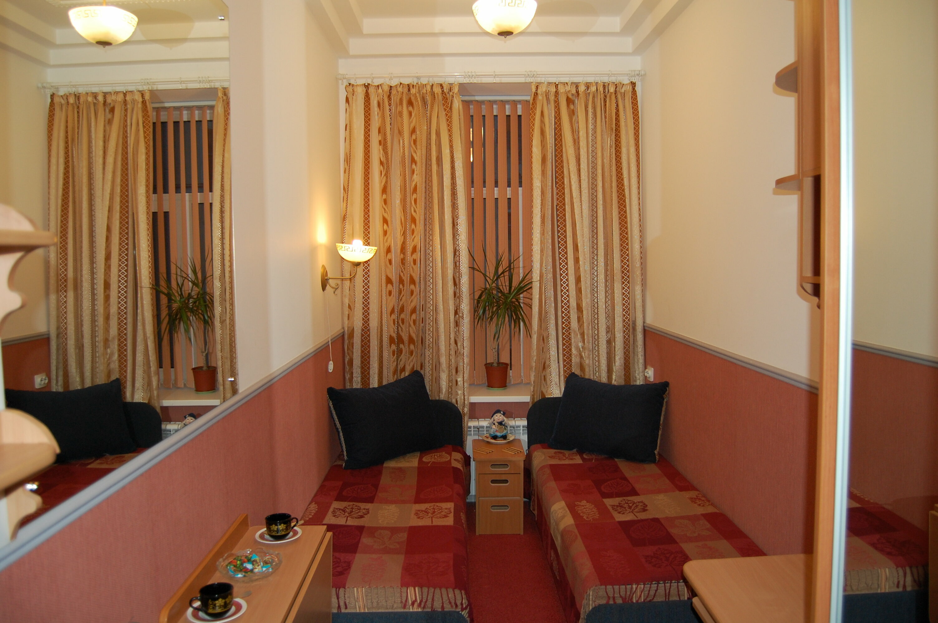 Двухместный эконом (душ и туалет на этаже)