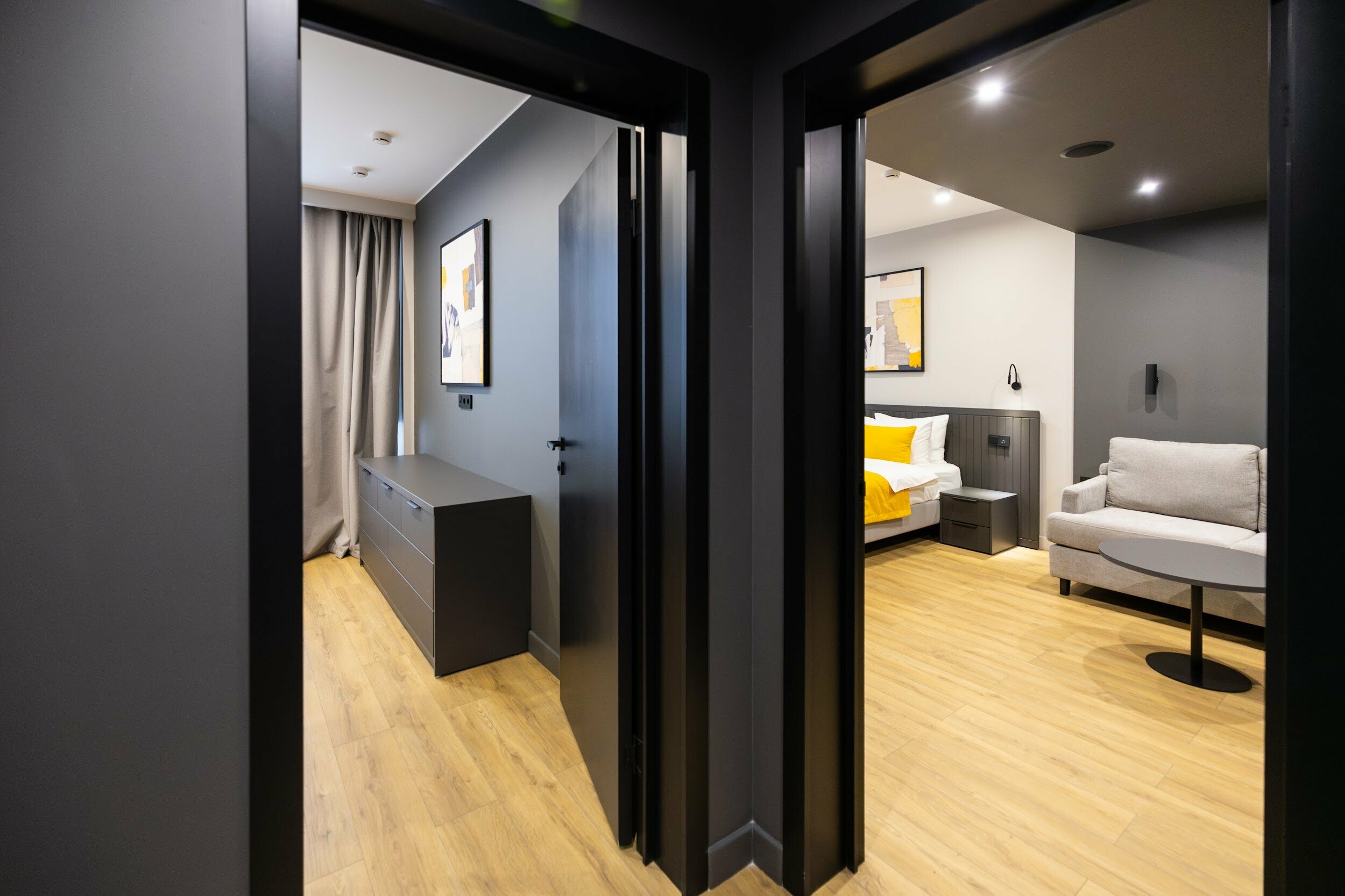 Апартаменты с 1 спальней