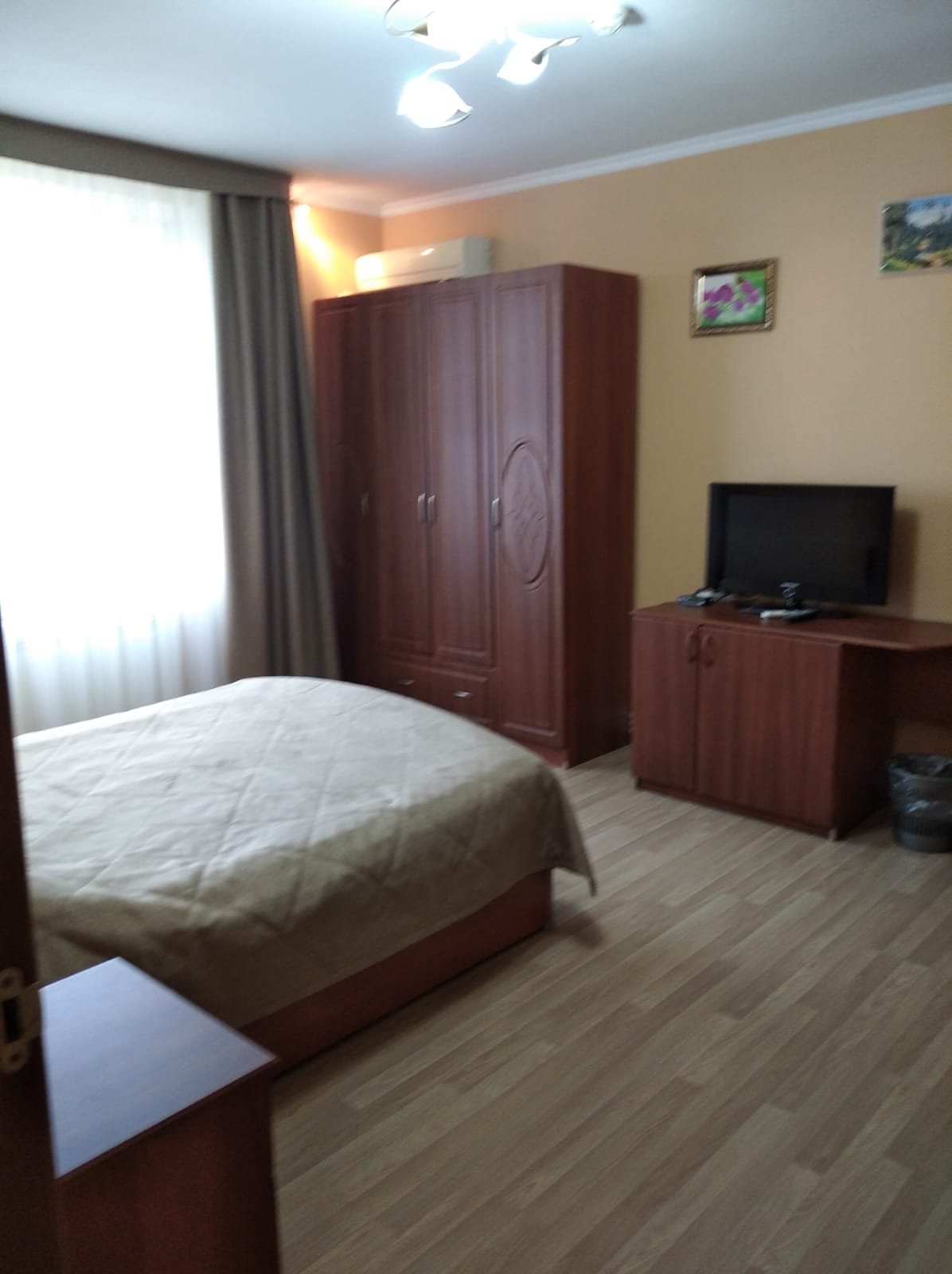 Двухместный номер с 1 кроватью и собственной ванной комнатой