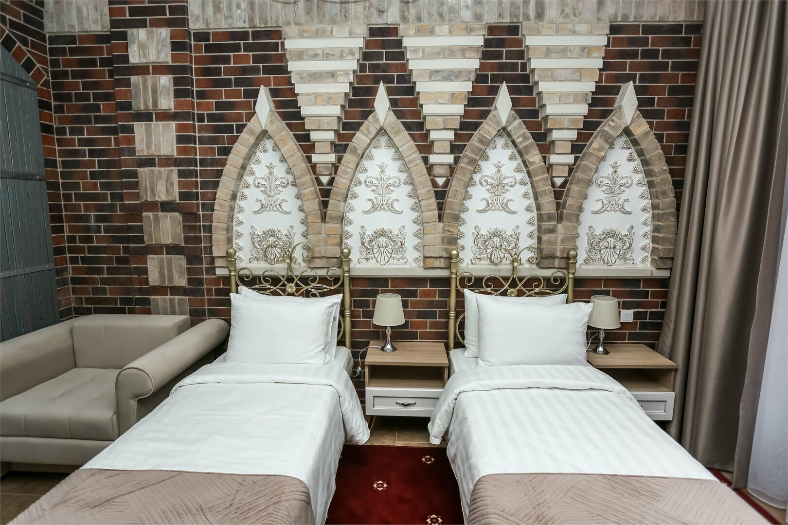 Двухместный номер с 1 кроватью и балконом