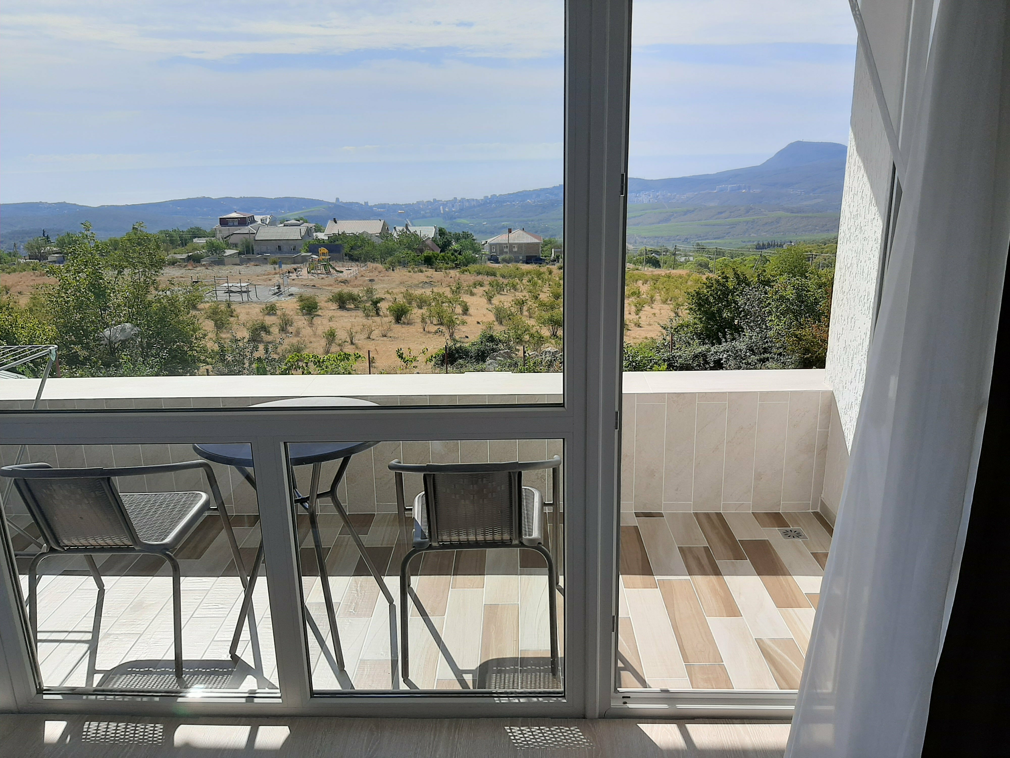 Двухместный номер с 1 кроватью и балконом, вид на море