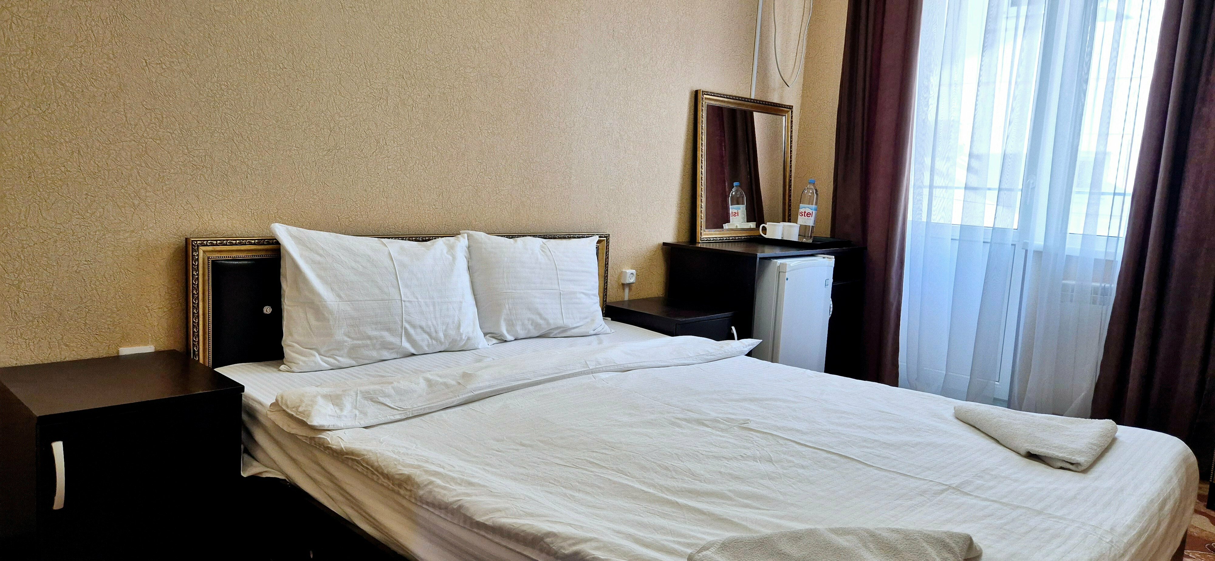 Двухместный номер с 1 кроватью и балконом