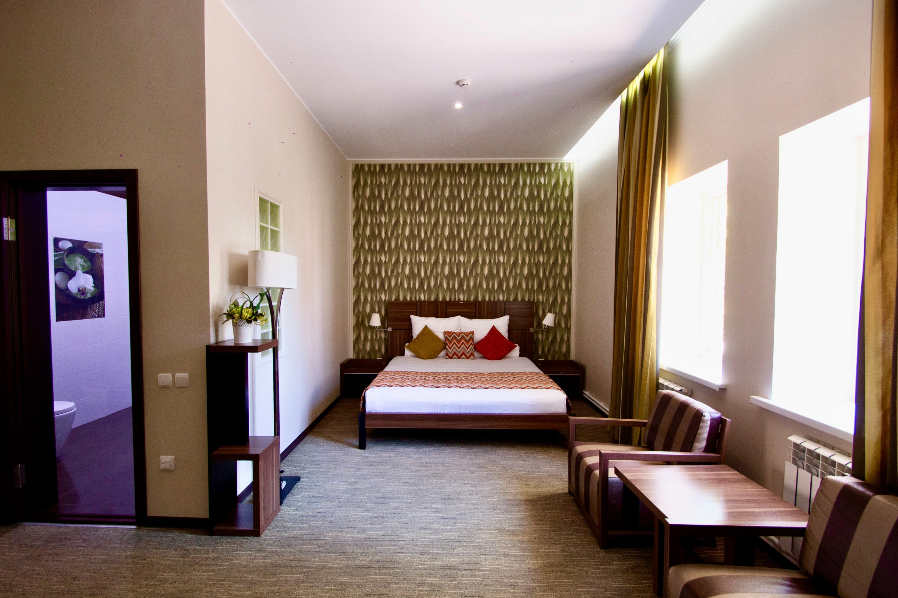 Двухместный номер с 1 кроватью и видом на парк