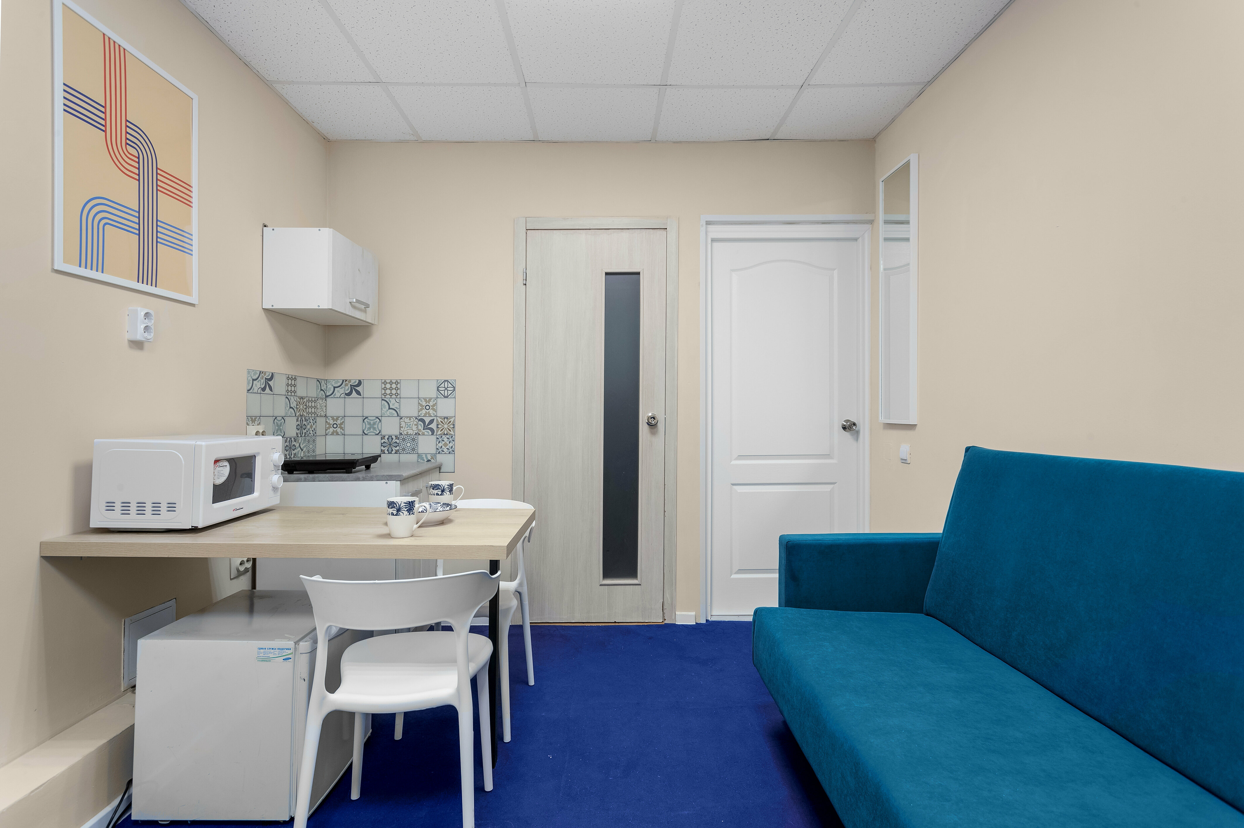 Большой двухместный номер с 1 кроватью