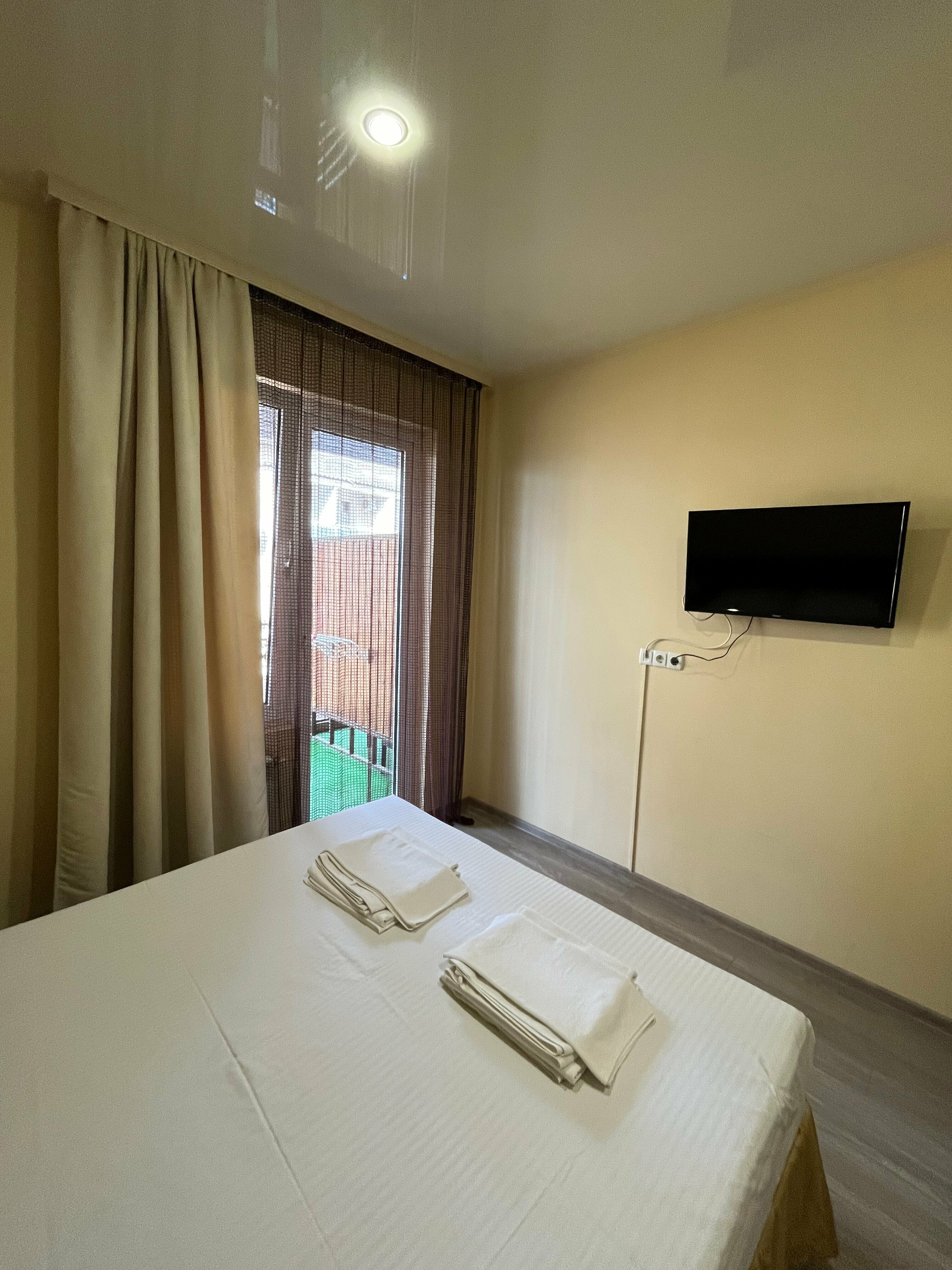 Двухместный номер с 1 кроватью и балконом