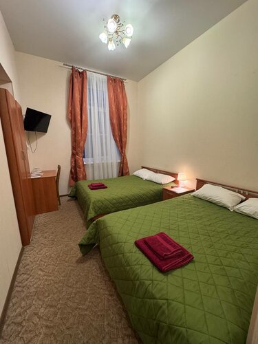 Двухместный номер с 2 двуспальными кроватями