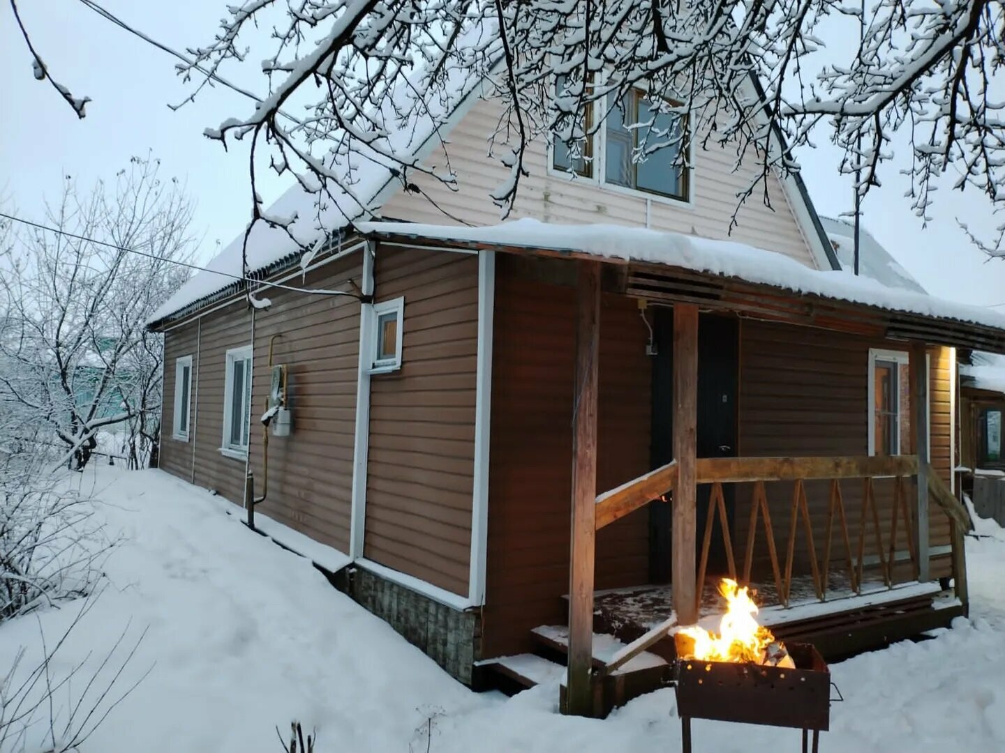 Кантри-коттедж 75м2