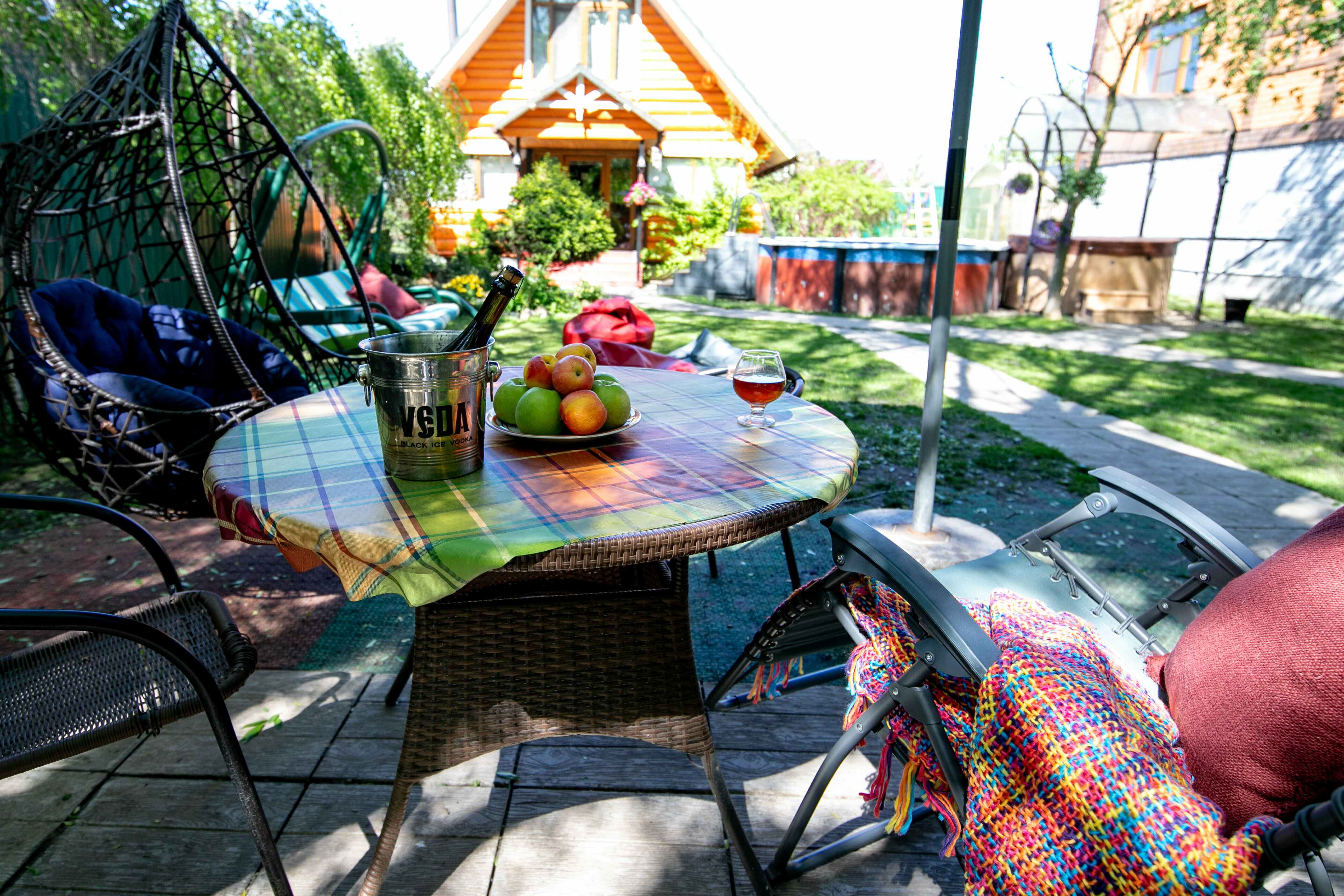 Шале Баня и SPA «Яблоневый Сад Барыбинo»  (баня и уличная джакузи в стоимости)