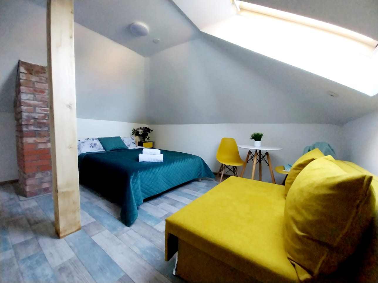 Двухместный номер, с видом на залив. (МАНСАРДА)