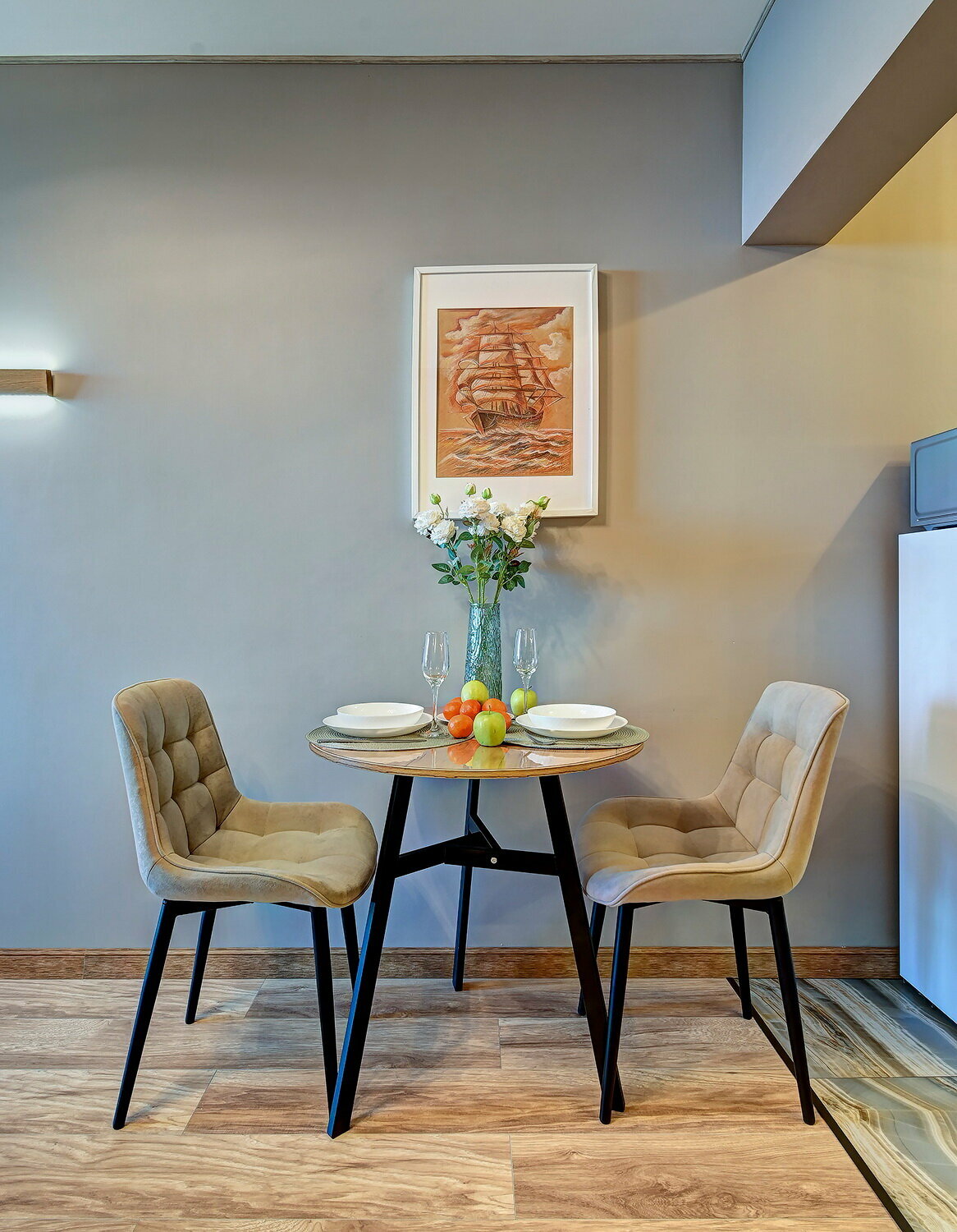 Апартаменты-студия с видом на море