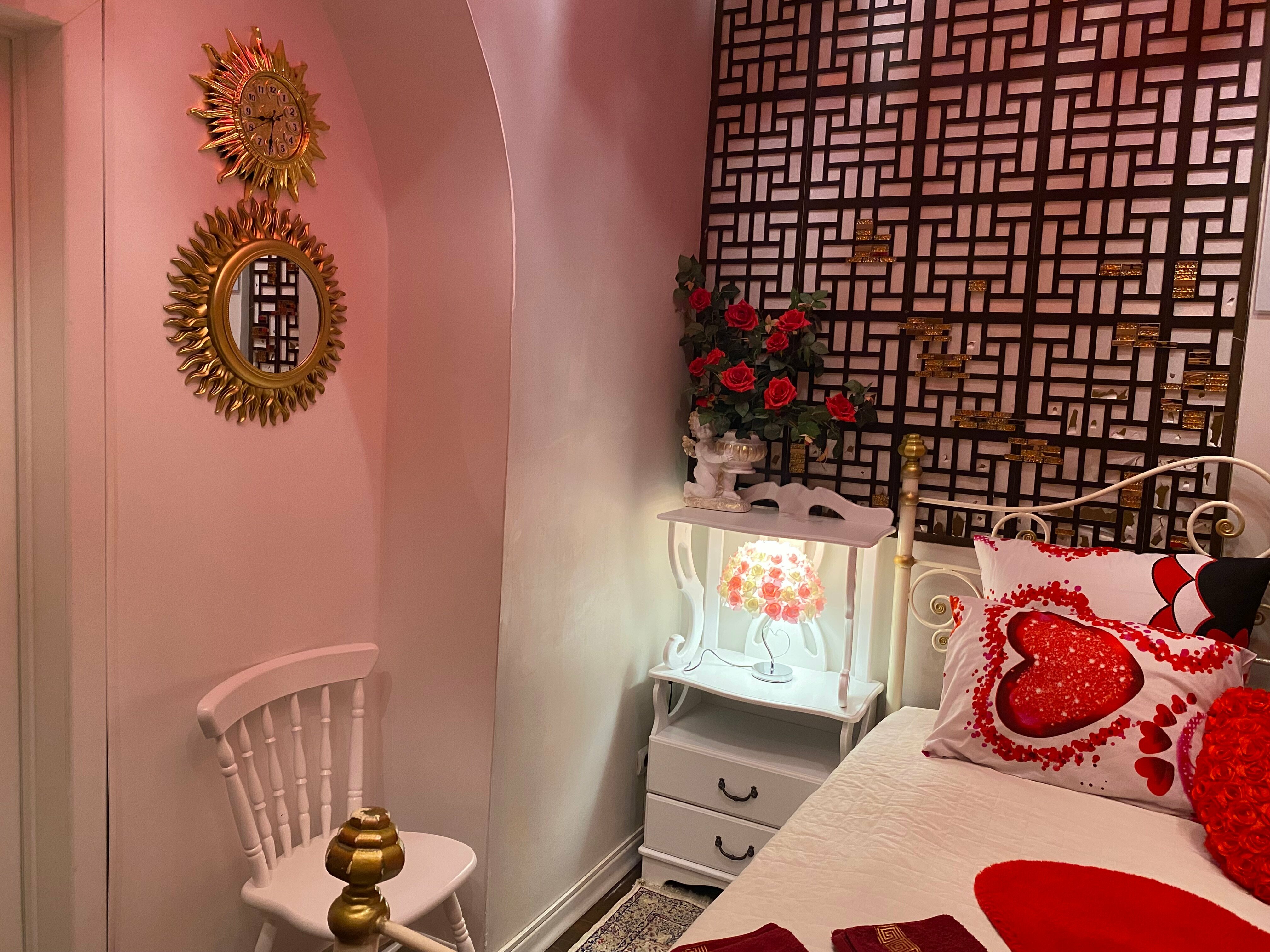 Семейный номер с общей ванной комнатой