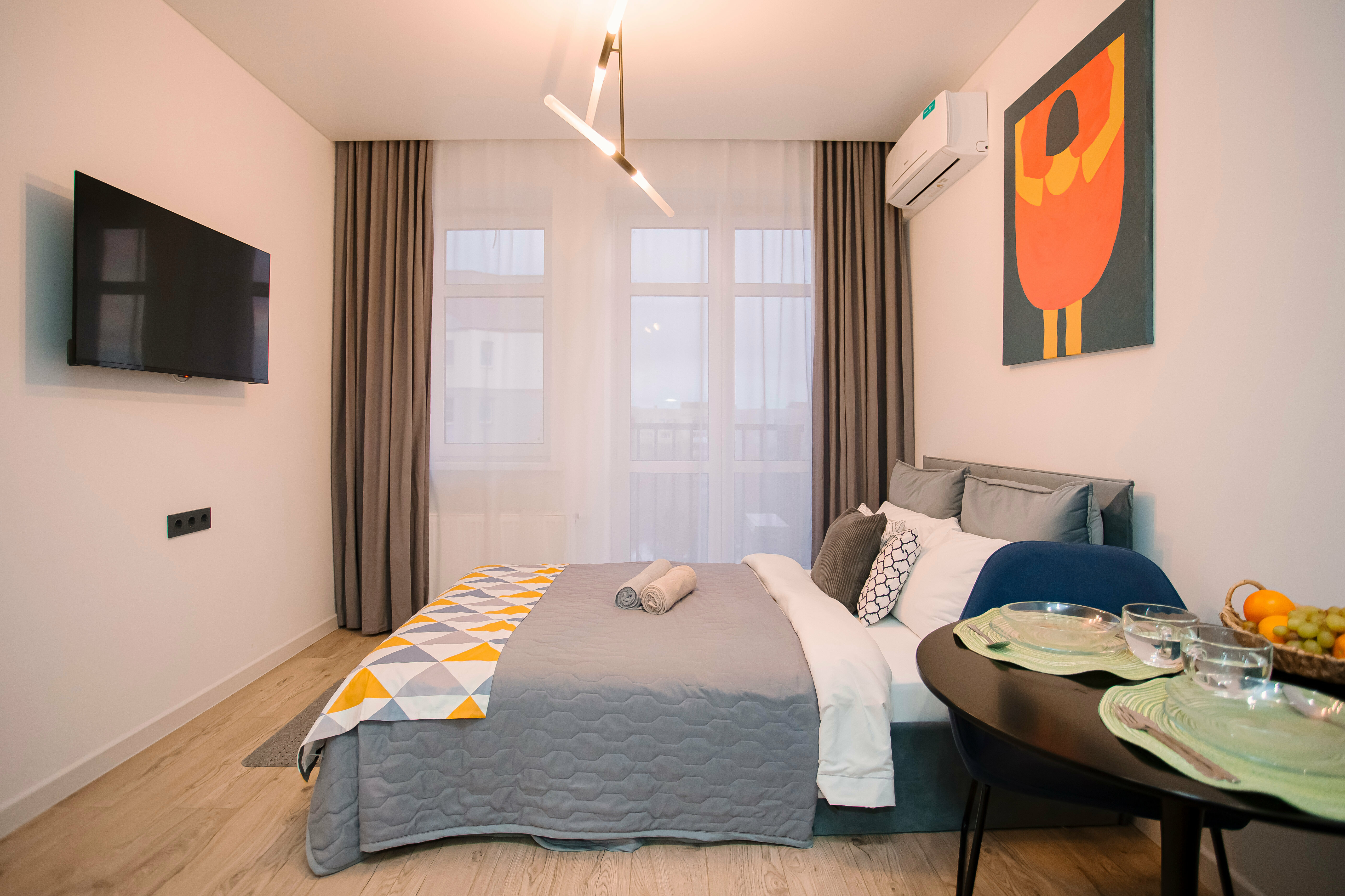 Большой двухместный номер с 1 кроватью