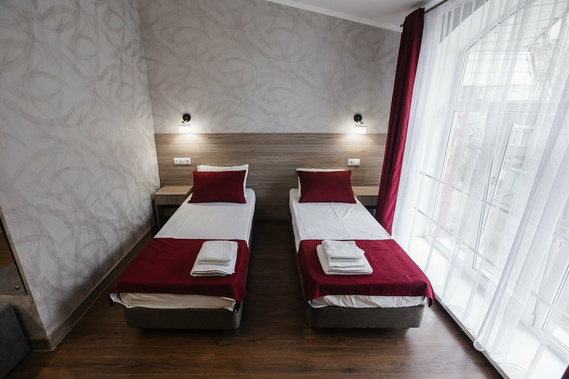 Бюджетный двухместный номер с 2 отдельными кроватями