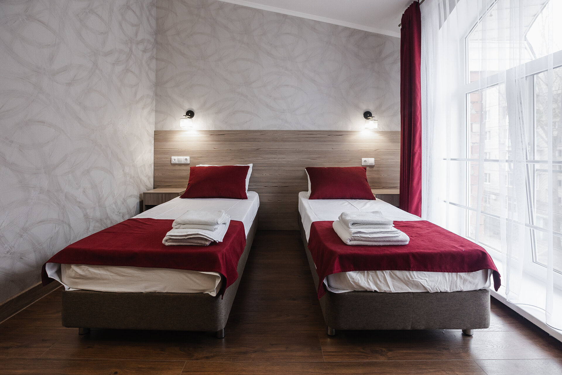 Бюджетный двухместный номер с 2 отдельными кроватями