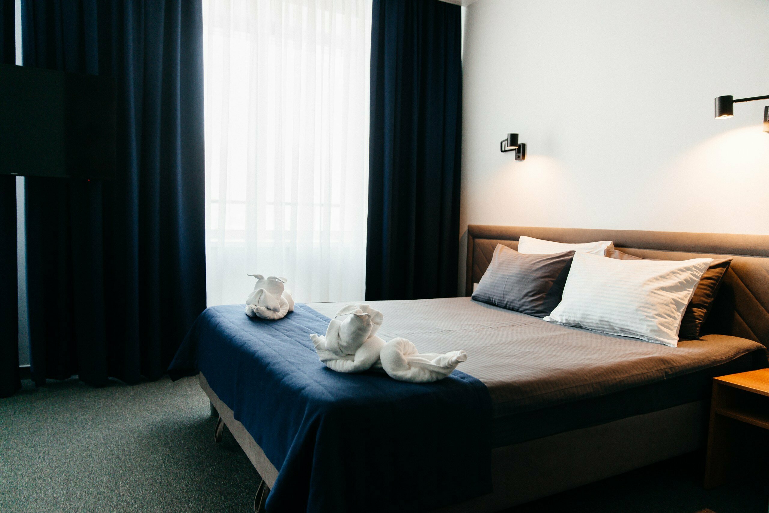 Стандартный двухместный номер с 1 кроватью или 2 отдельными кроватями и балконом