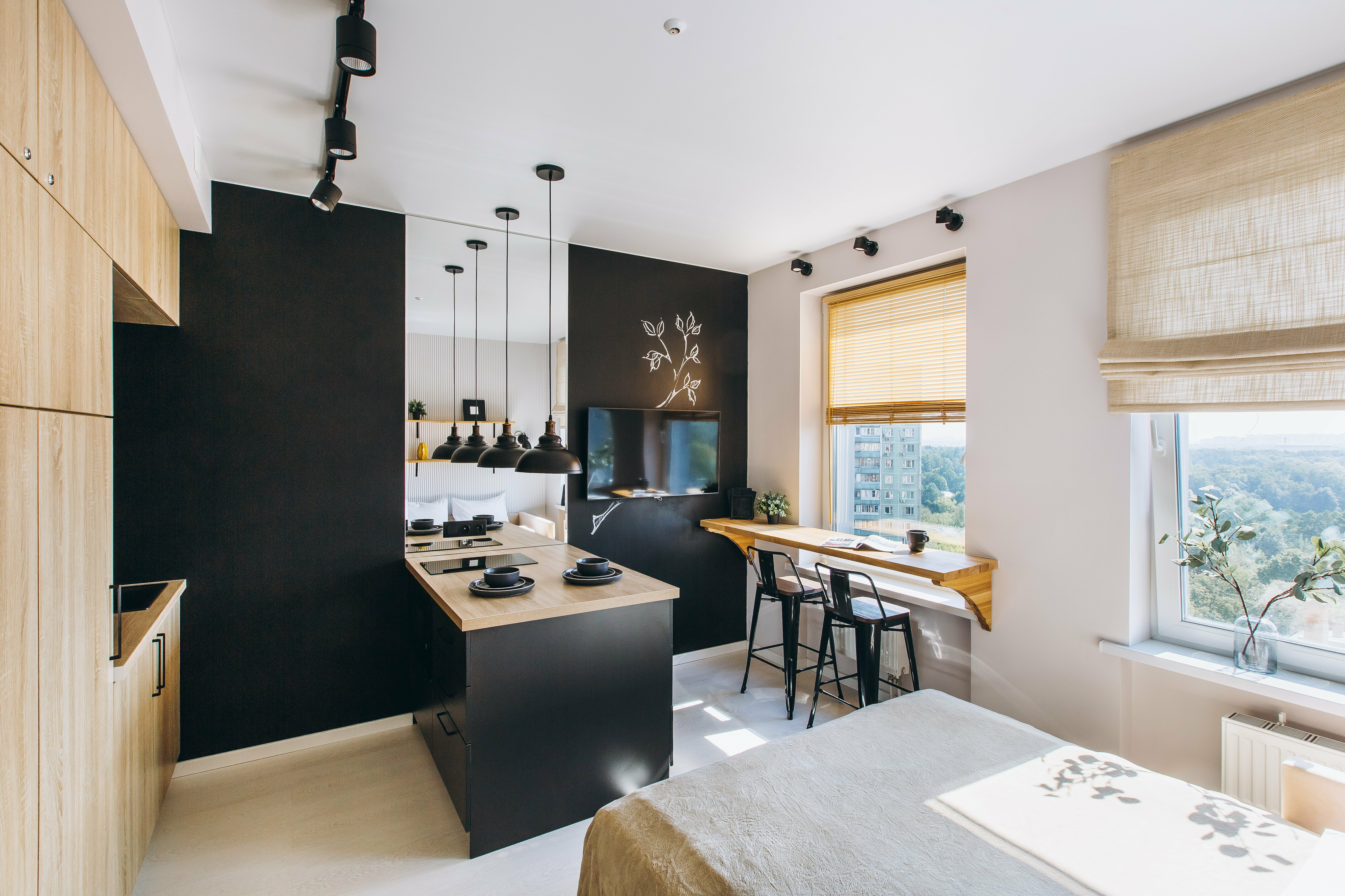 Loft 451 с видом на Останкинскую башню