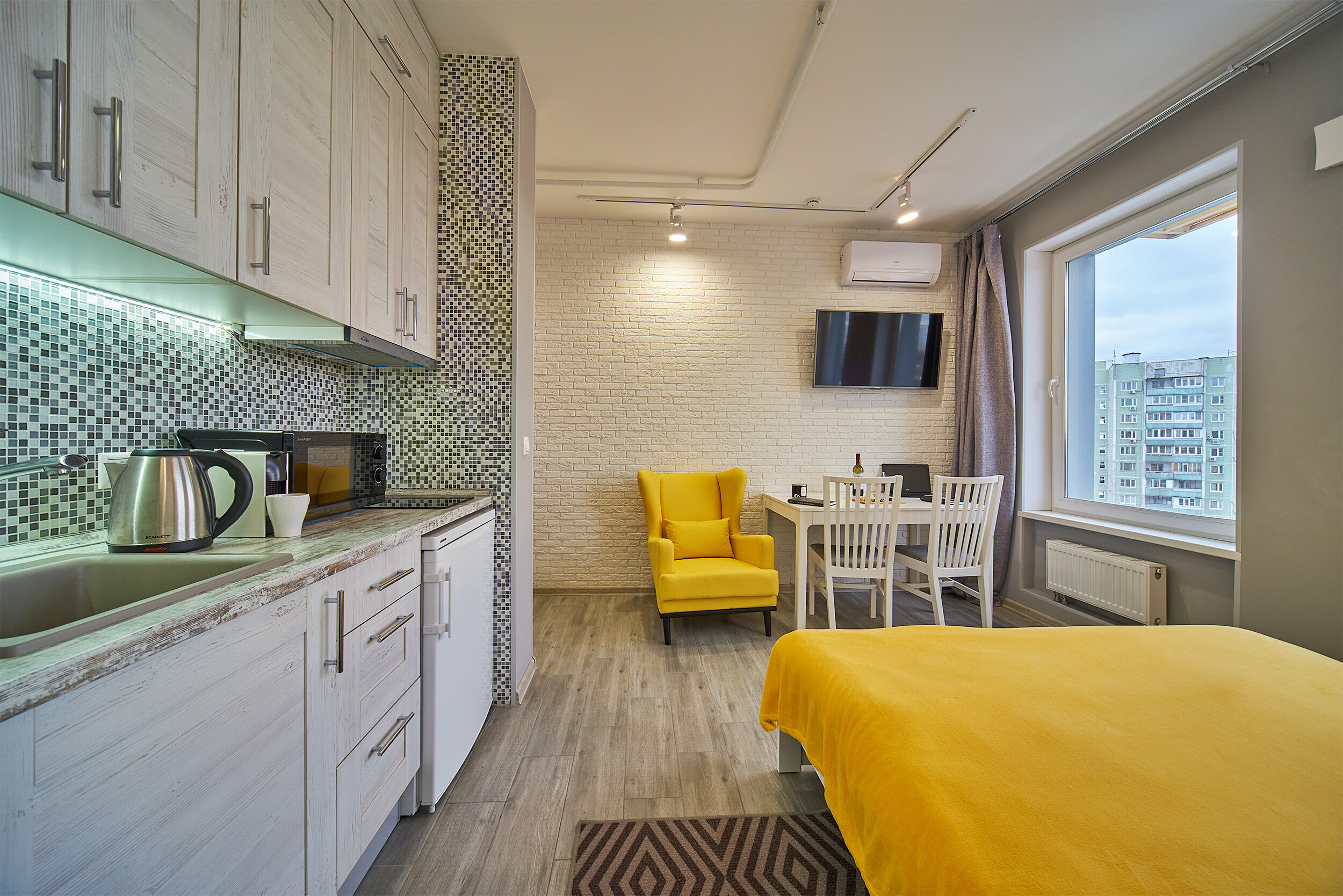 Loft 450 c видом на Ботанический сад