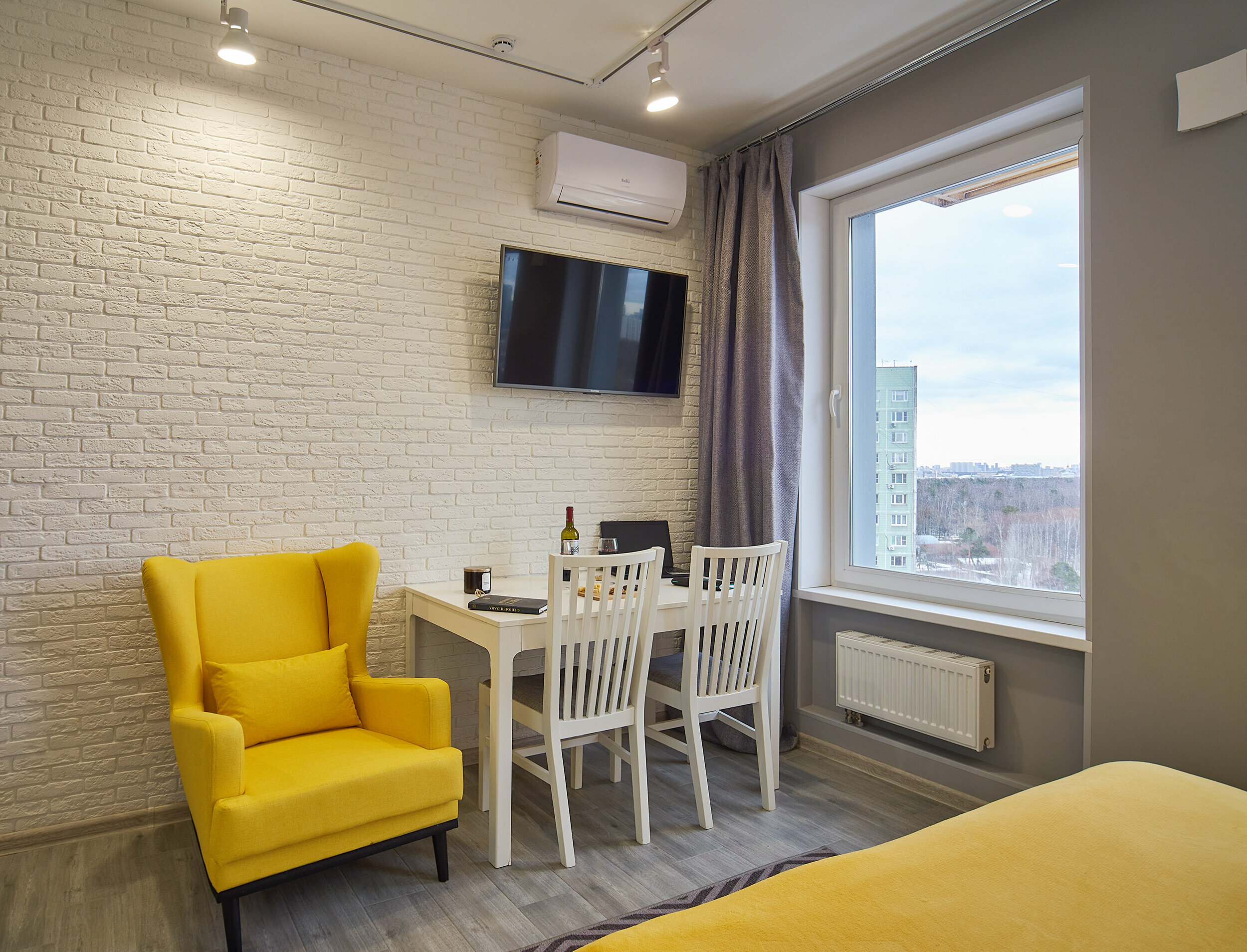 Loft 450 c видом на Ботанический сад