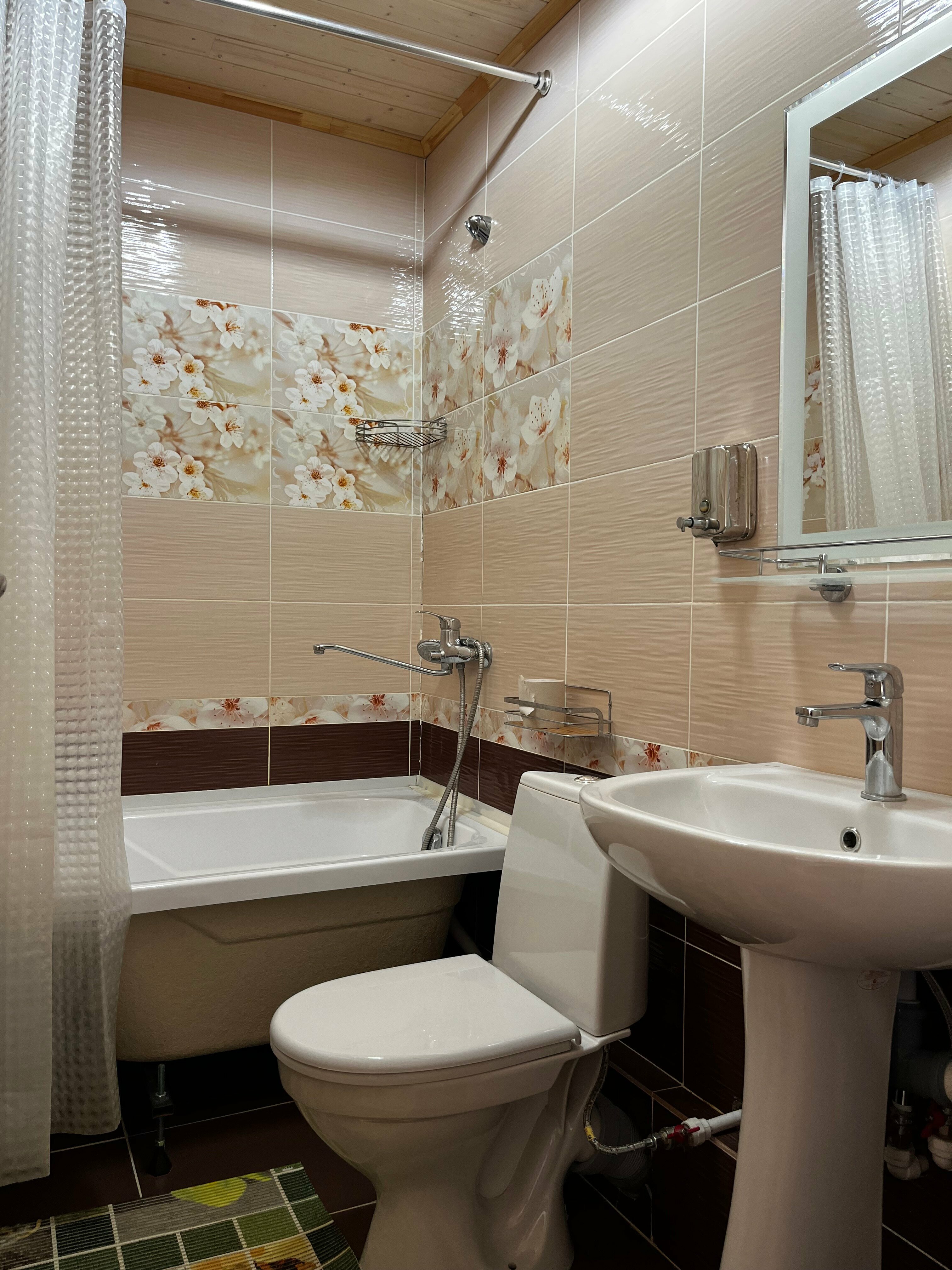 Двухместный номер с 2 отдельными кроватями и душем