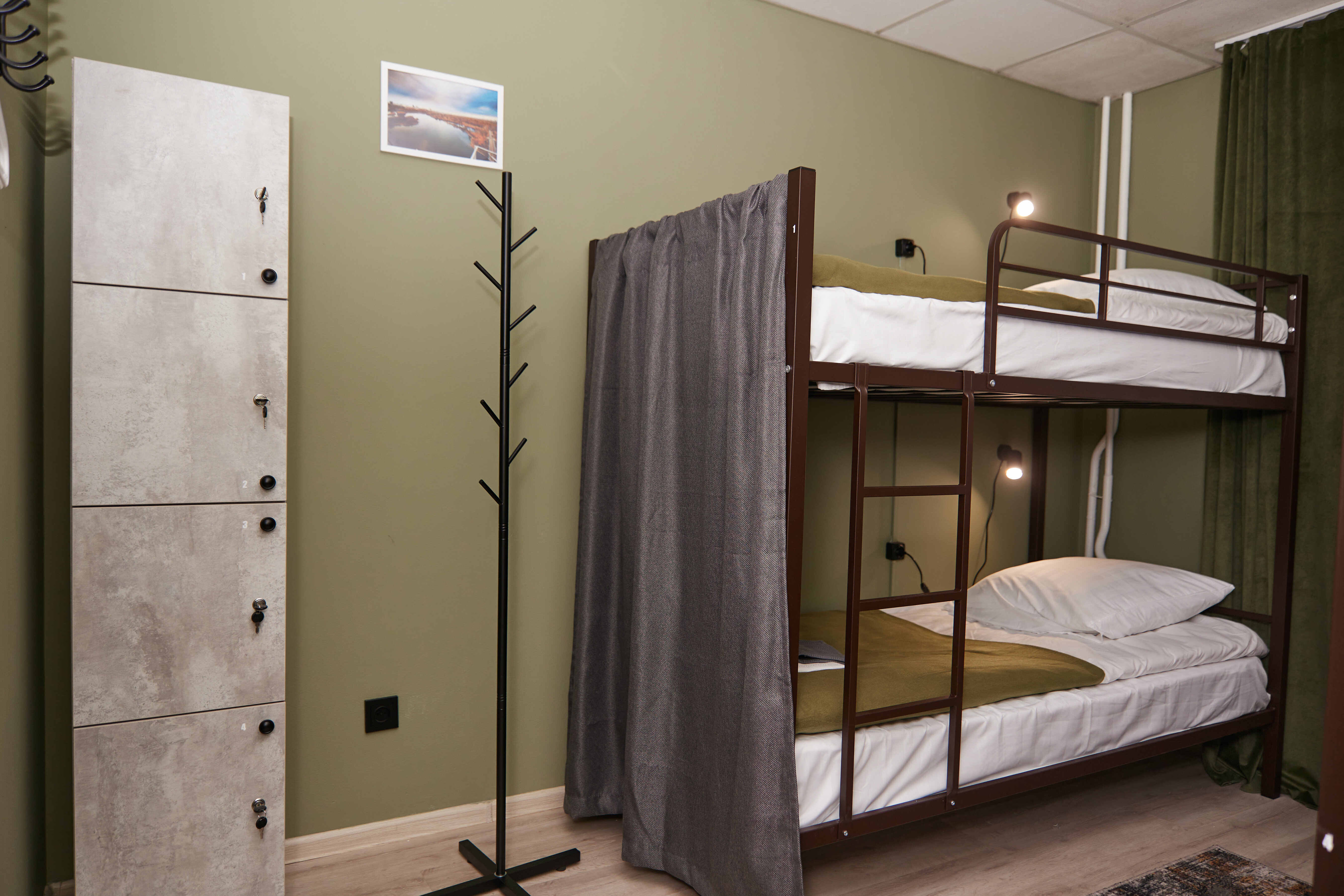 Общий 4-местный номер для мужчин и женщин