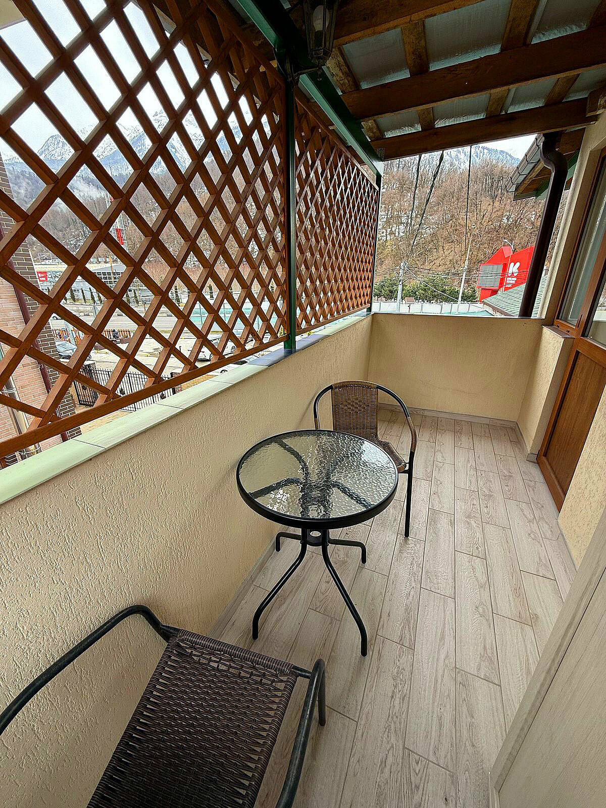 Апартаменты с балконом