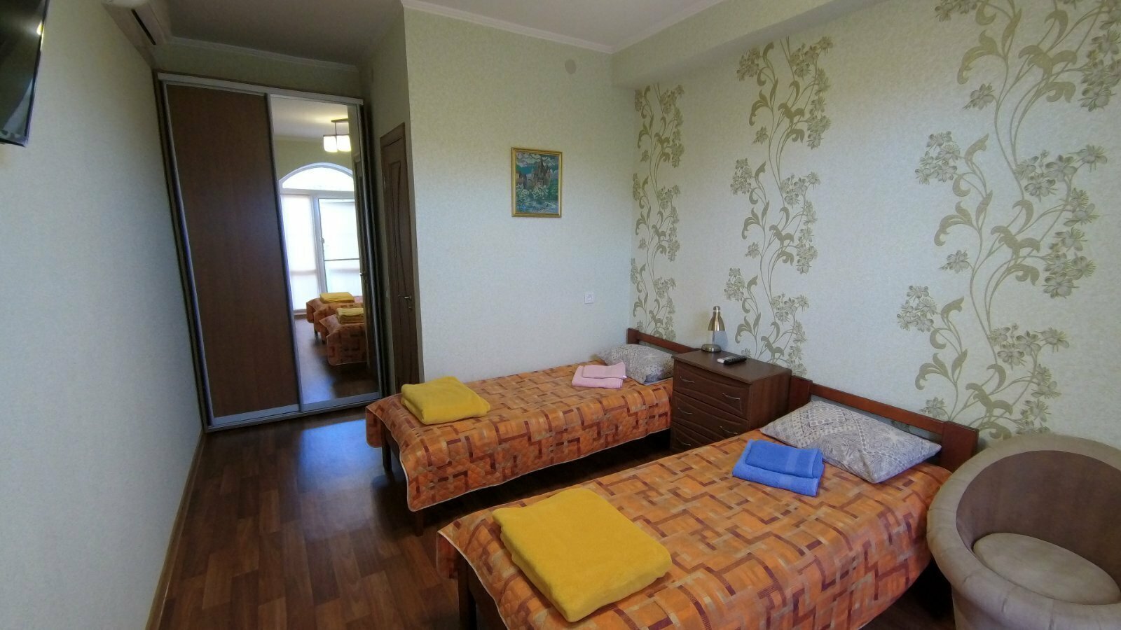 Двухместный номер с 2 отдельными кроватями