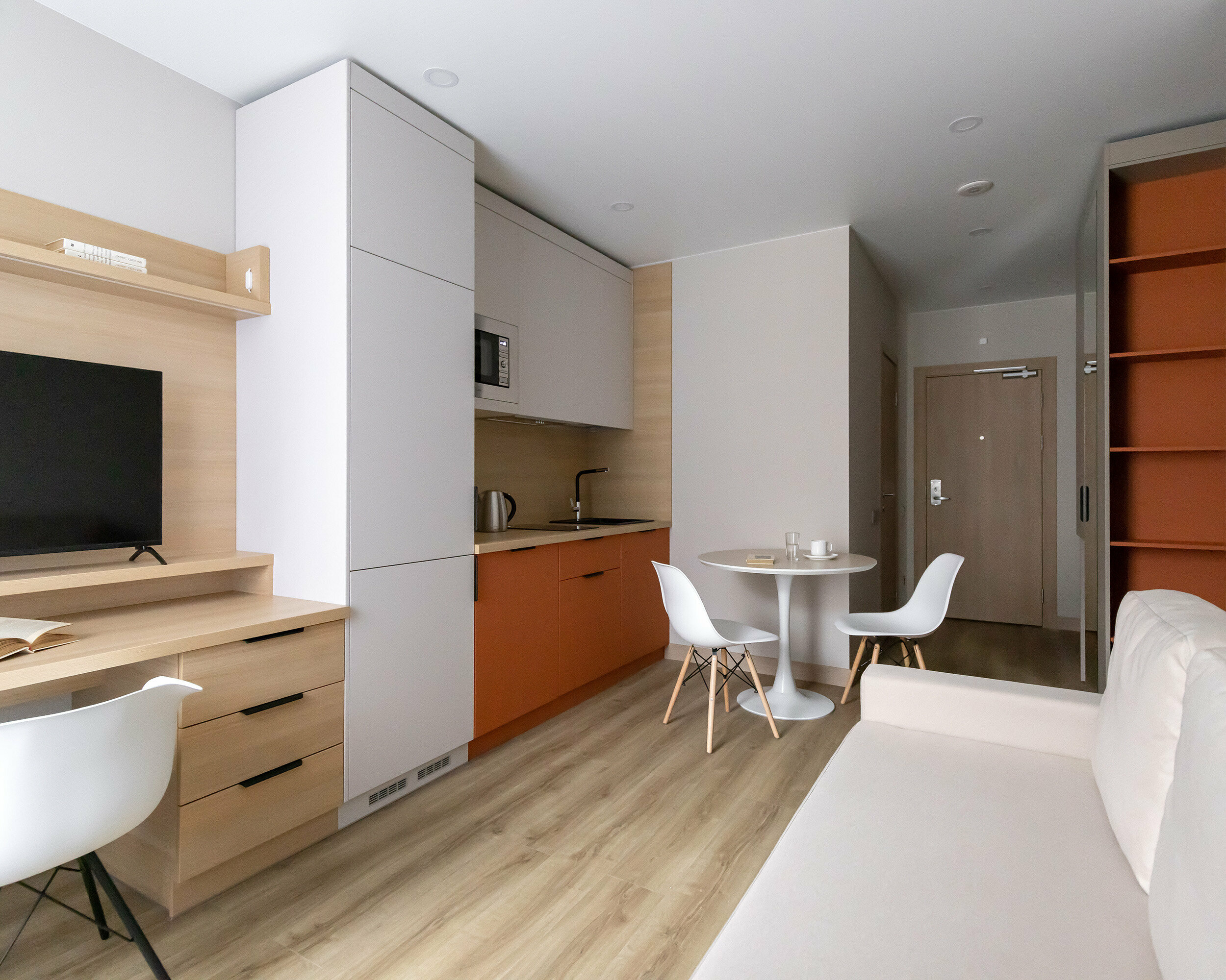 Однокомнатные апартаменты