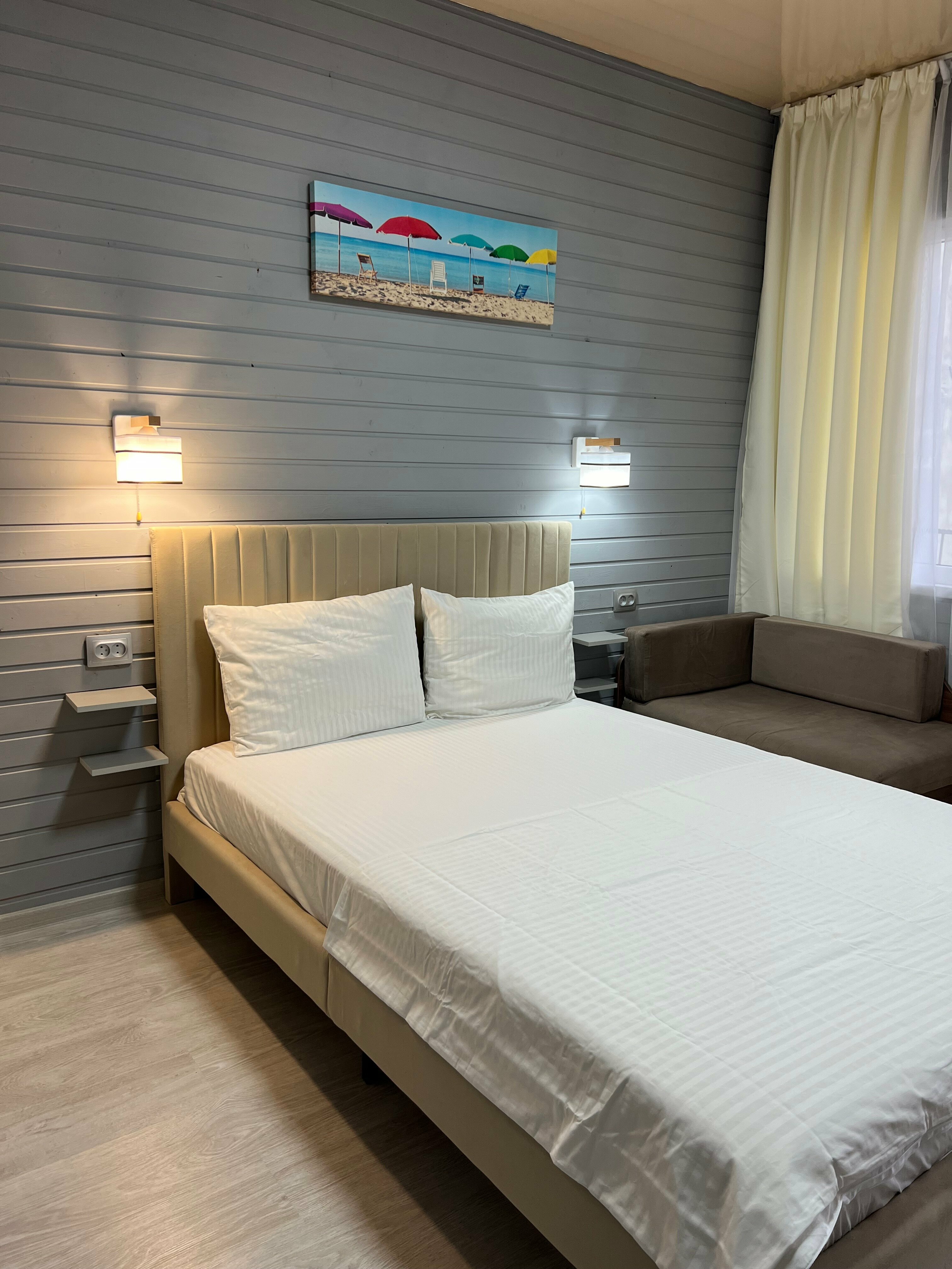 Двухместный номер с 1 кроватью и видом на парк