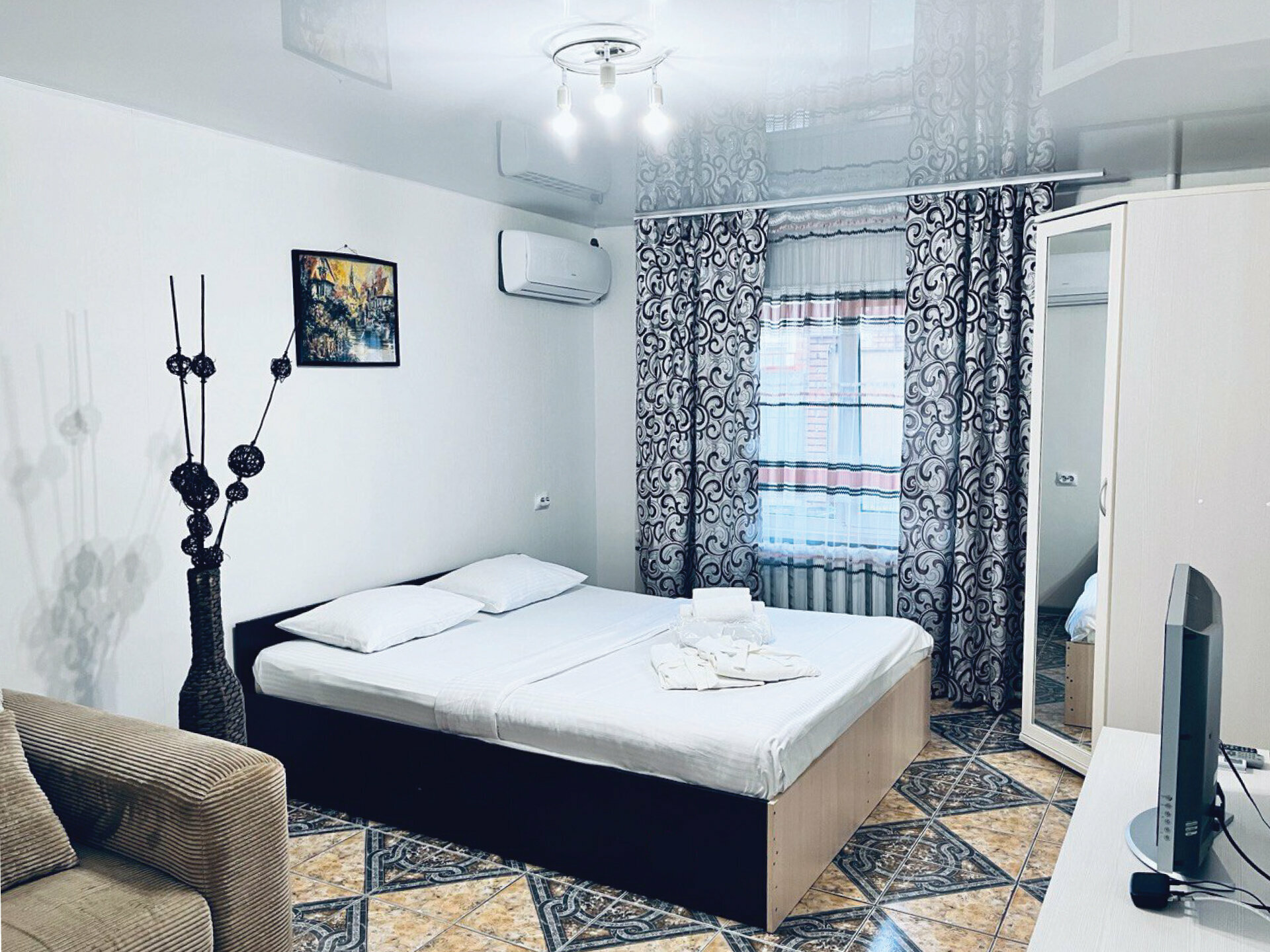 Апартаменты с 1 спальней